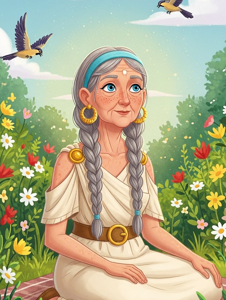 Illustration for page 24 of Helen of Troy: The Journey of a Princess