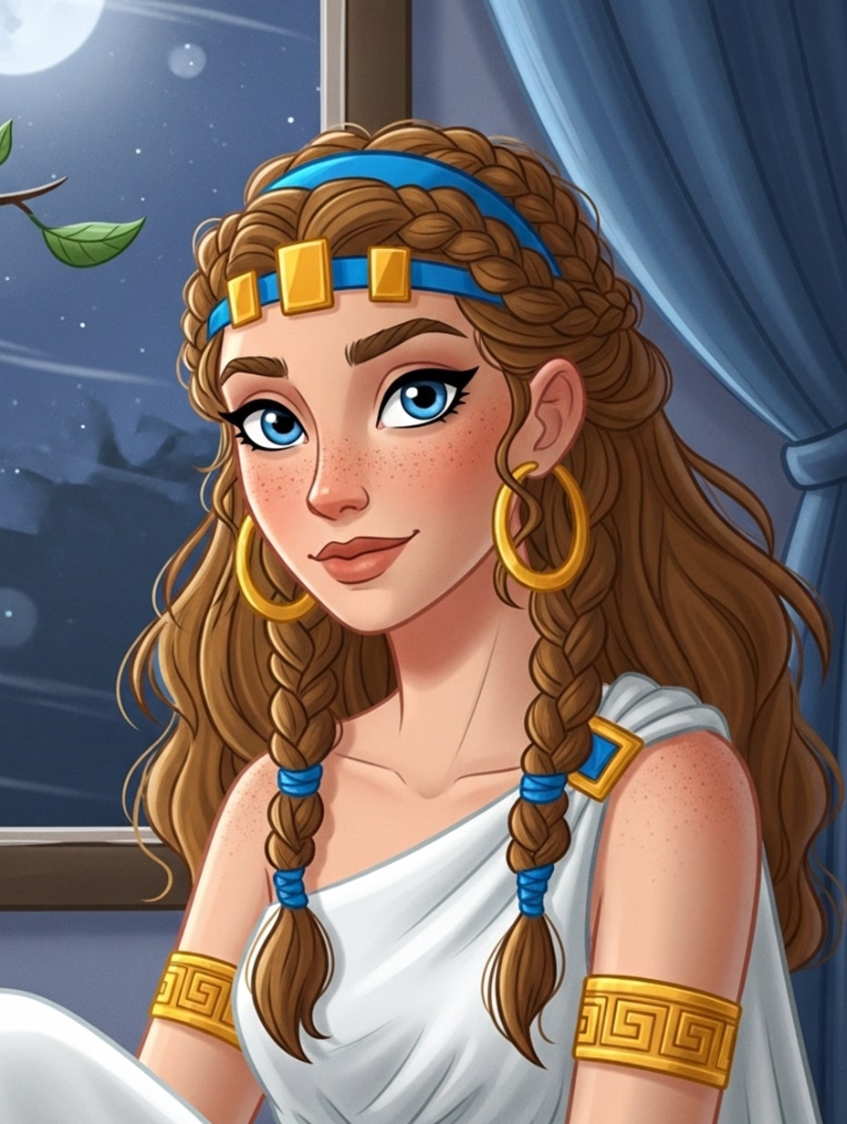 Illustration for page 6 of Helen of Troy: The Journey of a Princess