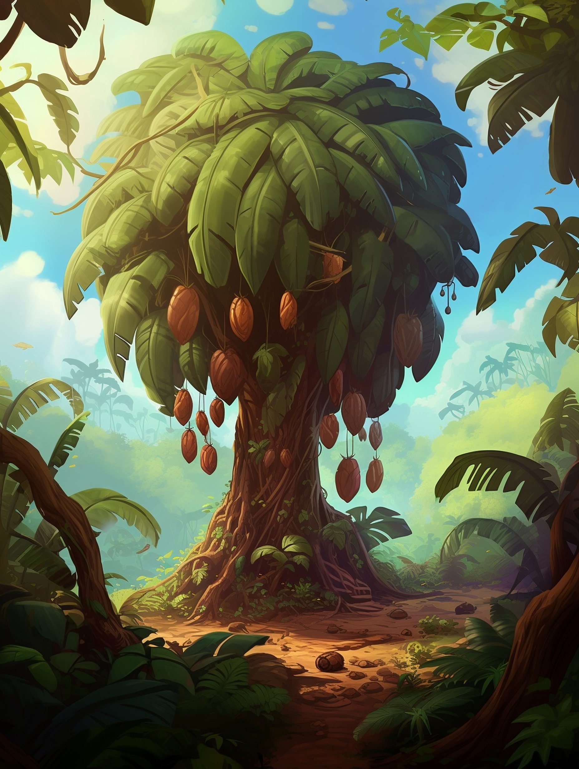 Illustration for page 3 of If I Were A Tree