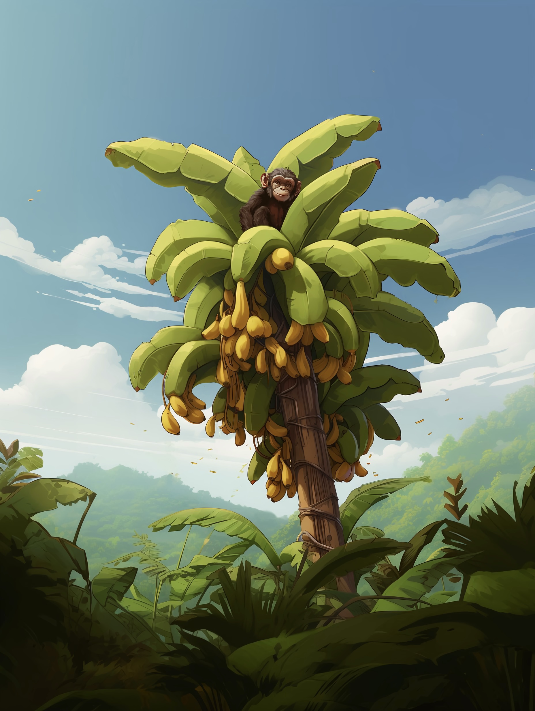 Illustration for page 4 of If I Were A Tree