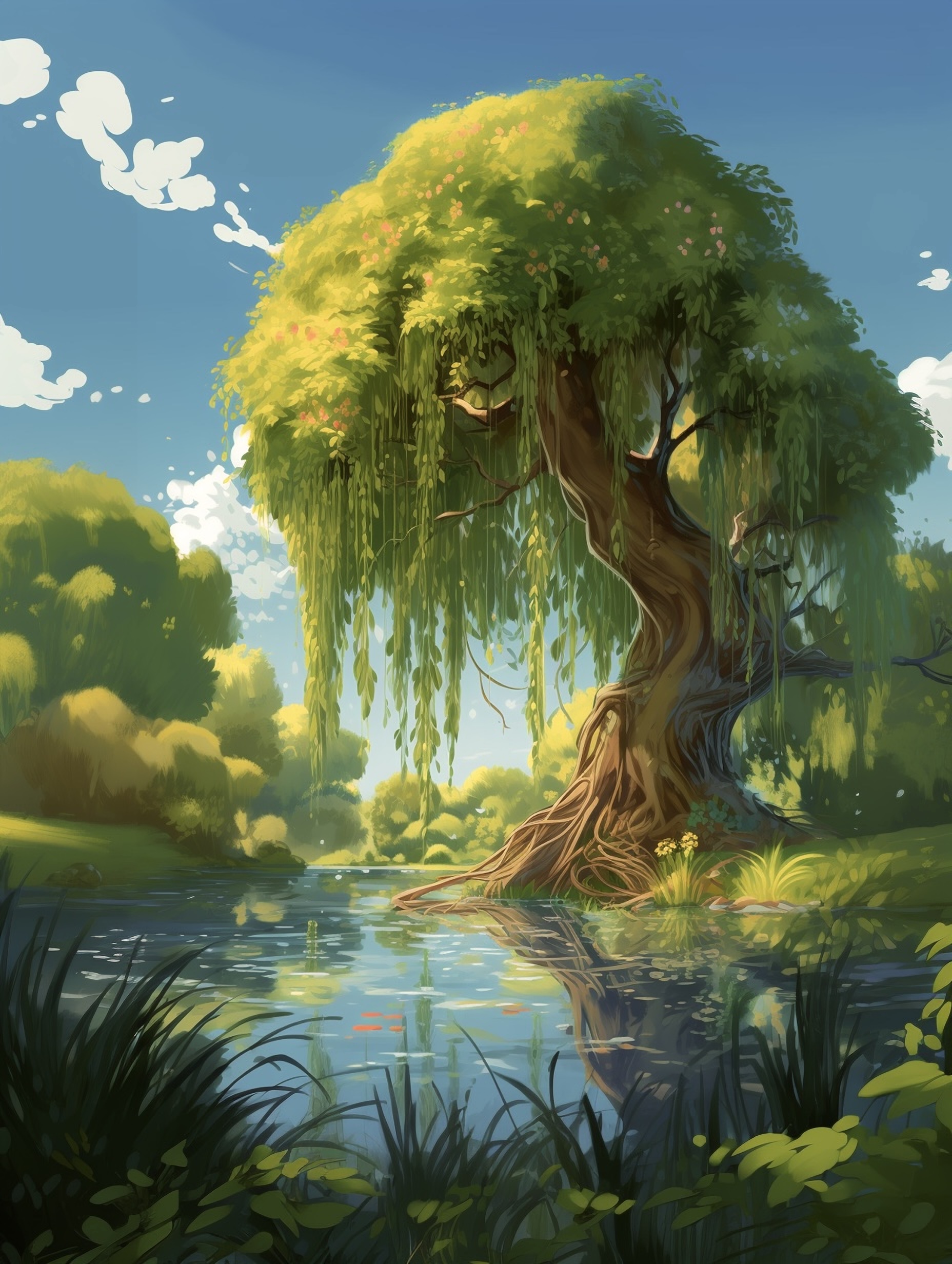 Illustration for page 10 of If I Were A Tree