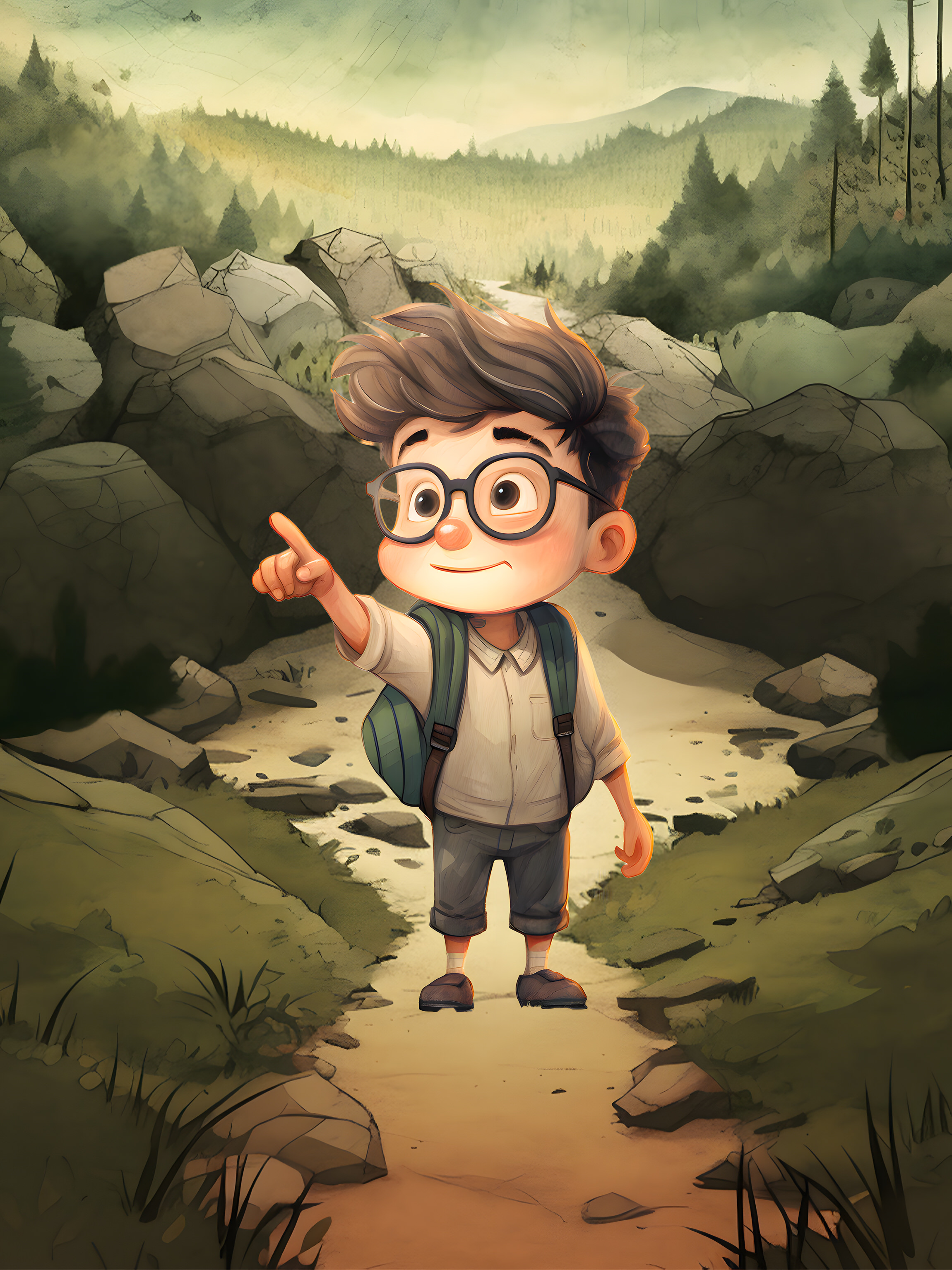 Illustration for page 9 of Jamie and the Power Within