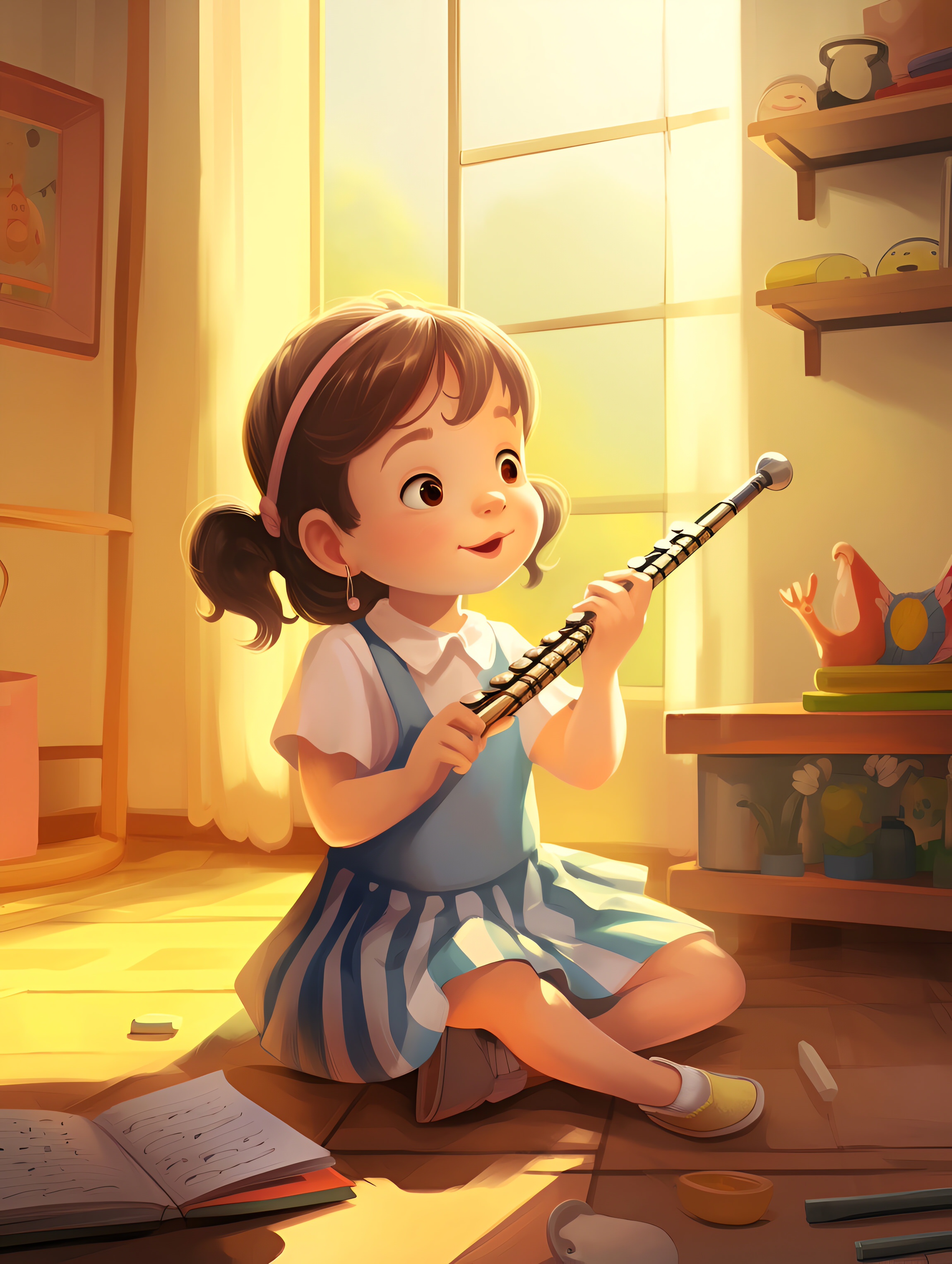 Illustration for page 13 of Krazytown Kindergarten