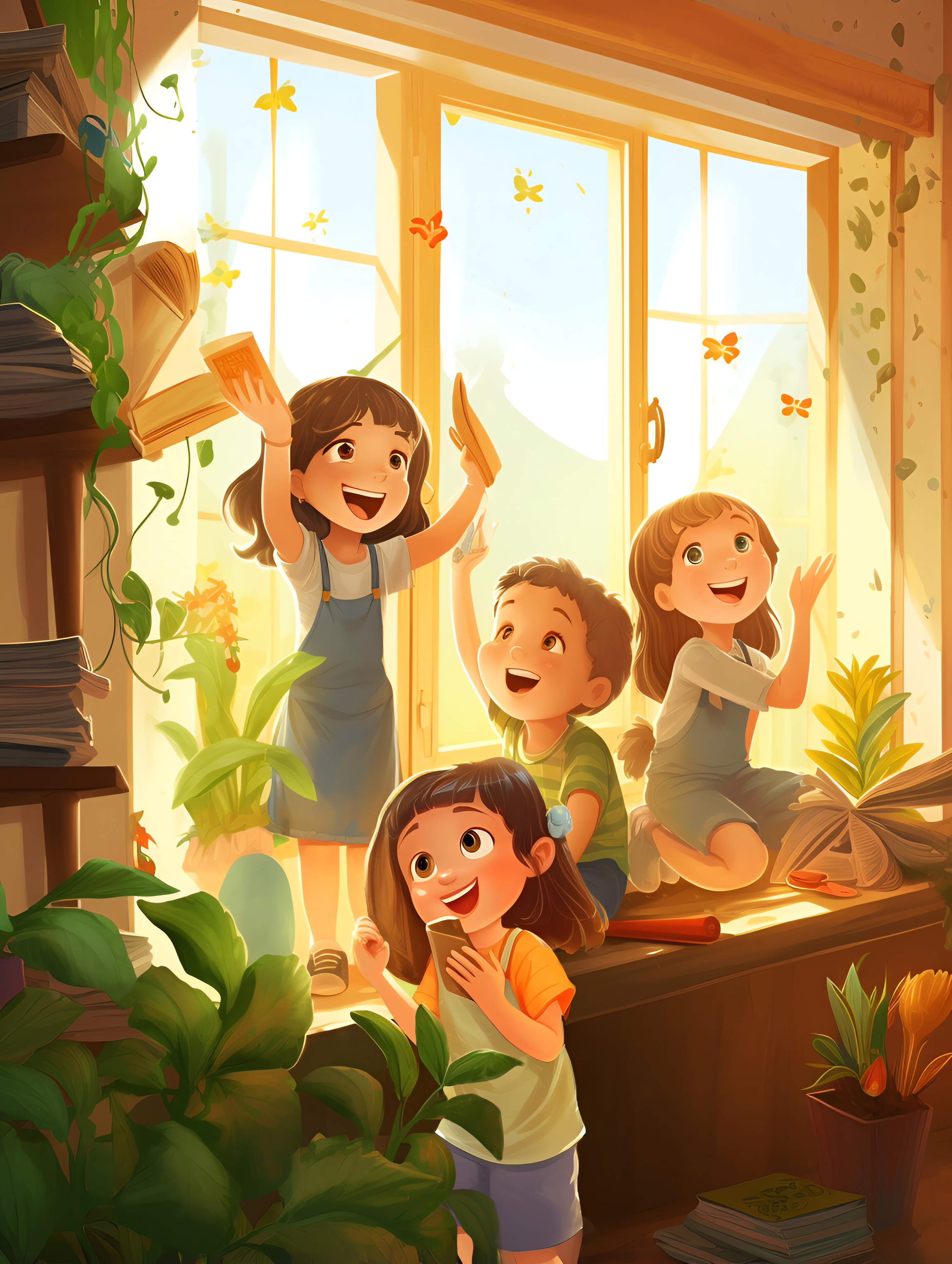 Illustration for page 15 of Krazytown Kindergarten