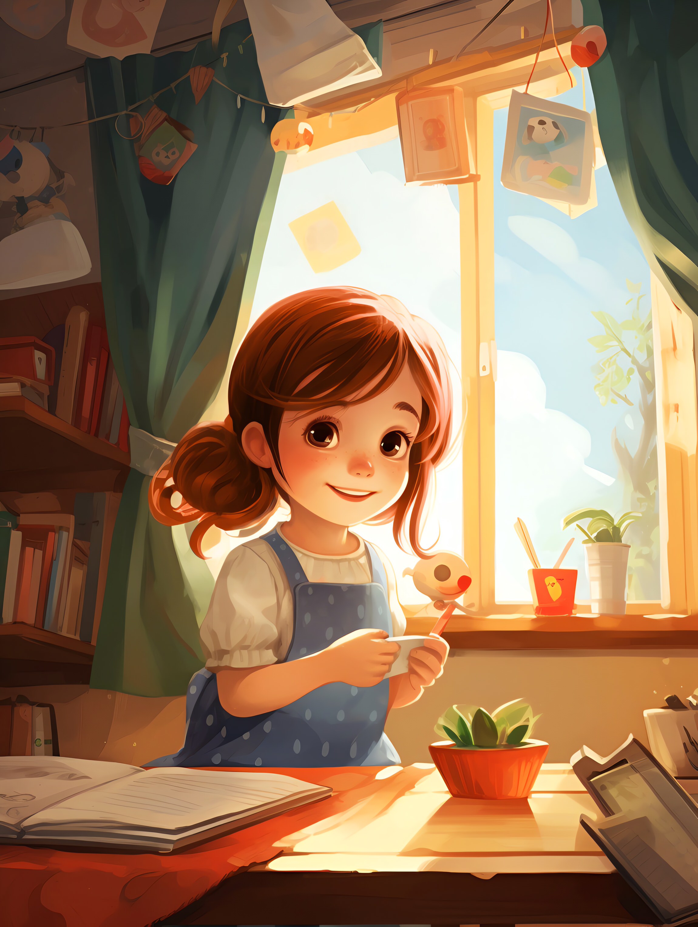 Illustration for page 17 of Krazytown Kindergarten
