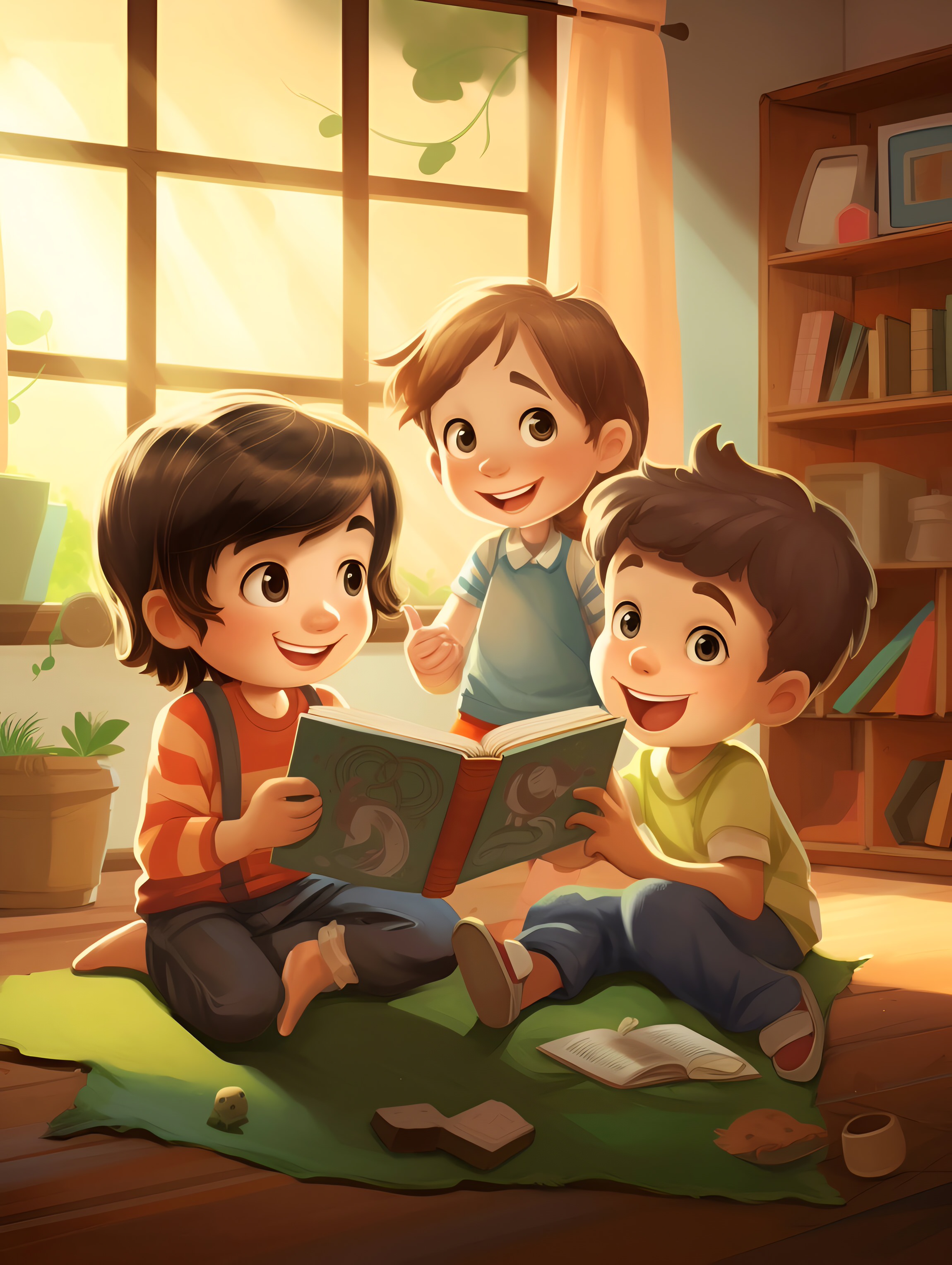 Illustration for page 18 of Krazytown Kindergarten