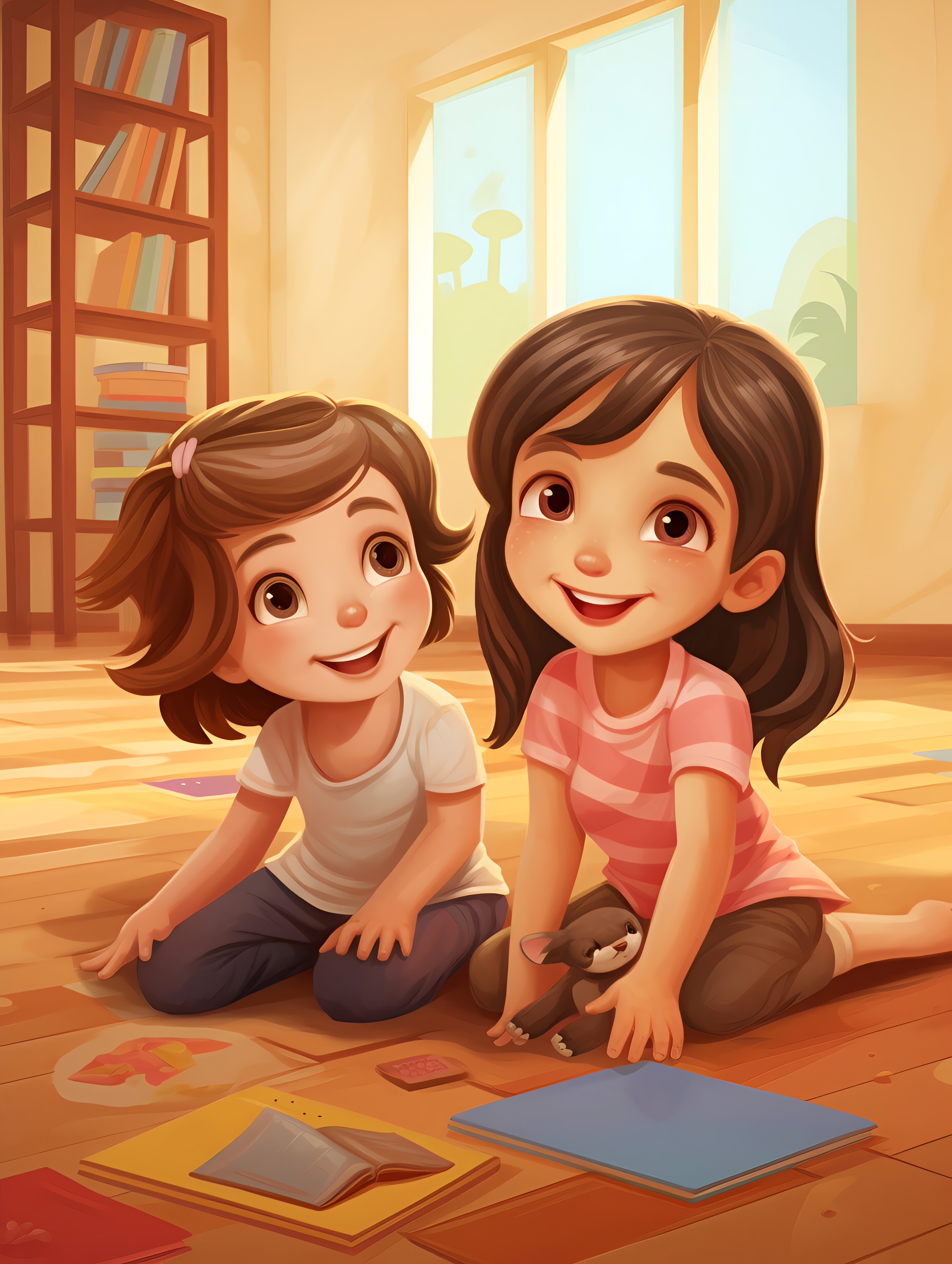 Illustration for page 20 of Krazytown Kindergarten