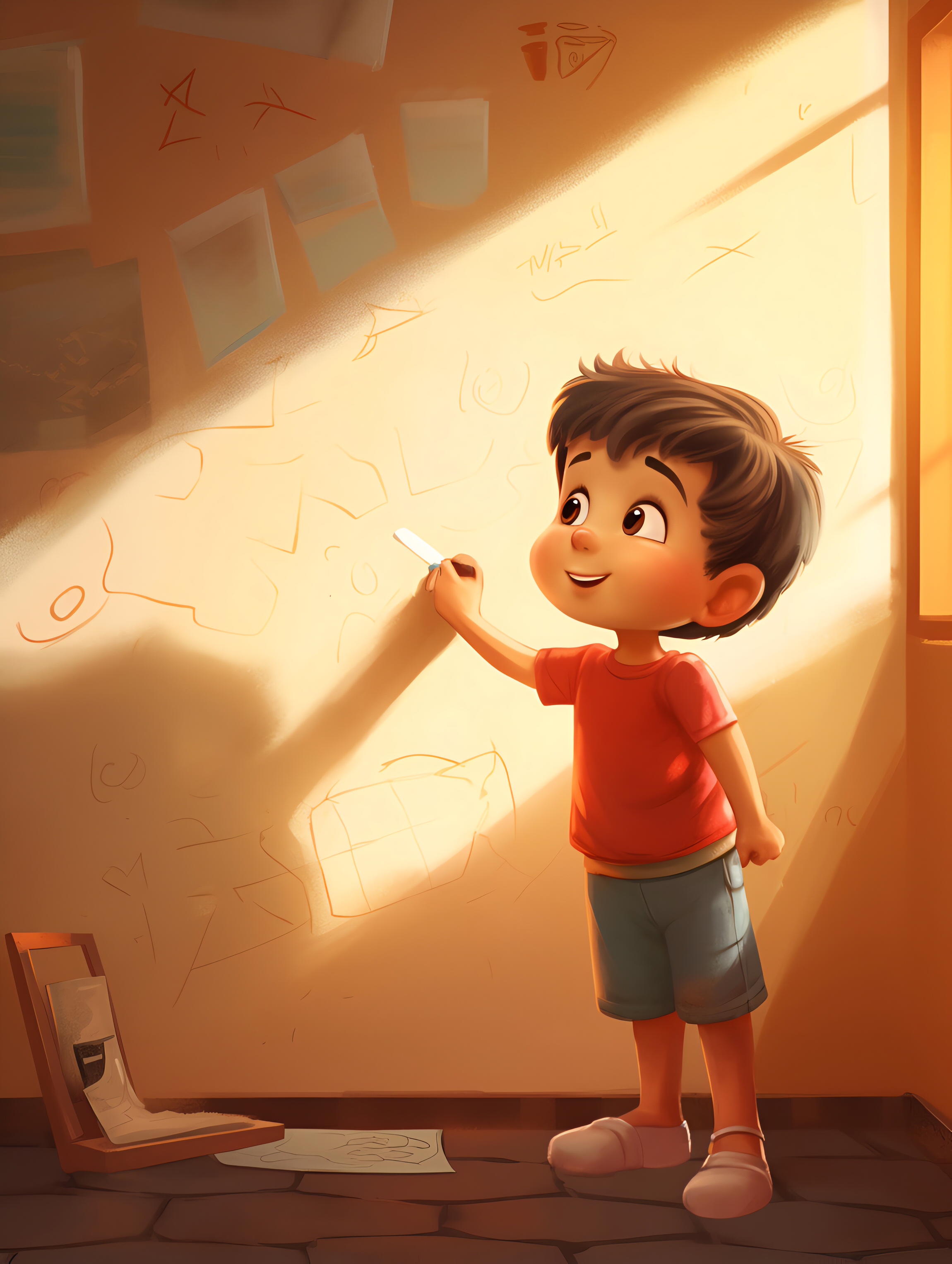 Illustration for page 21 of Krazytown Kindergarten
