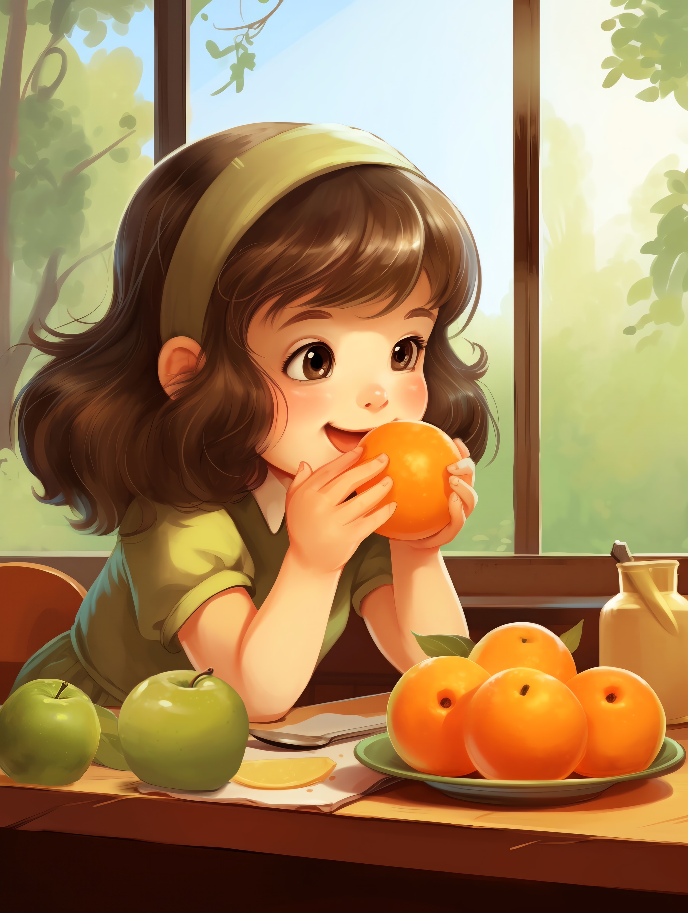 Illustration for page 3 of Krazytown Kindergarten