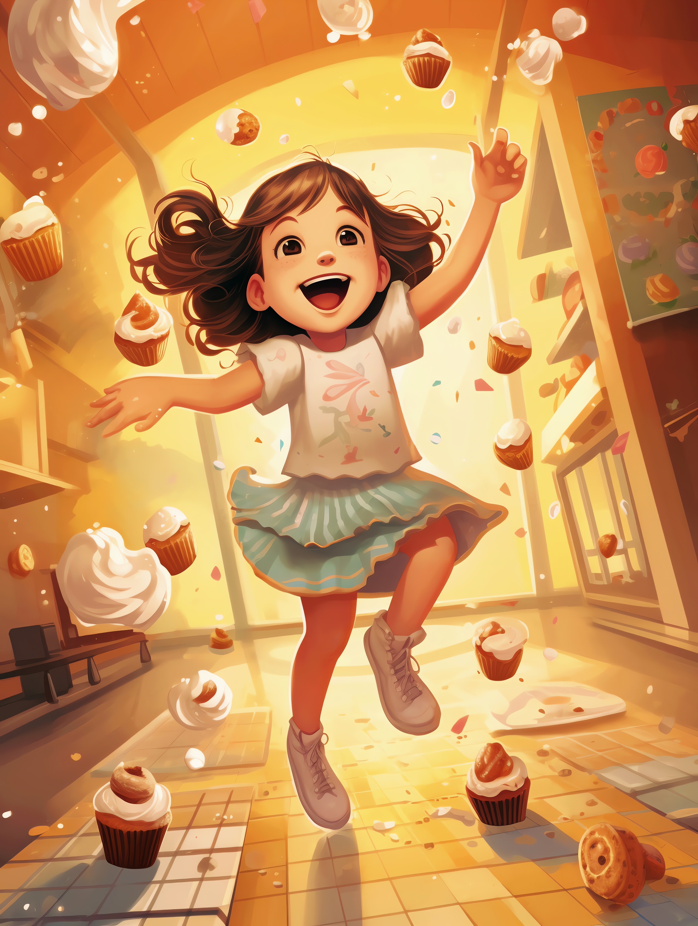 Illustration for page 7 of Krazytown Kindergarten