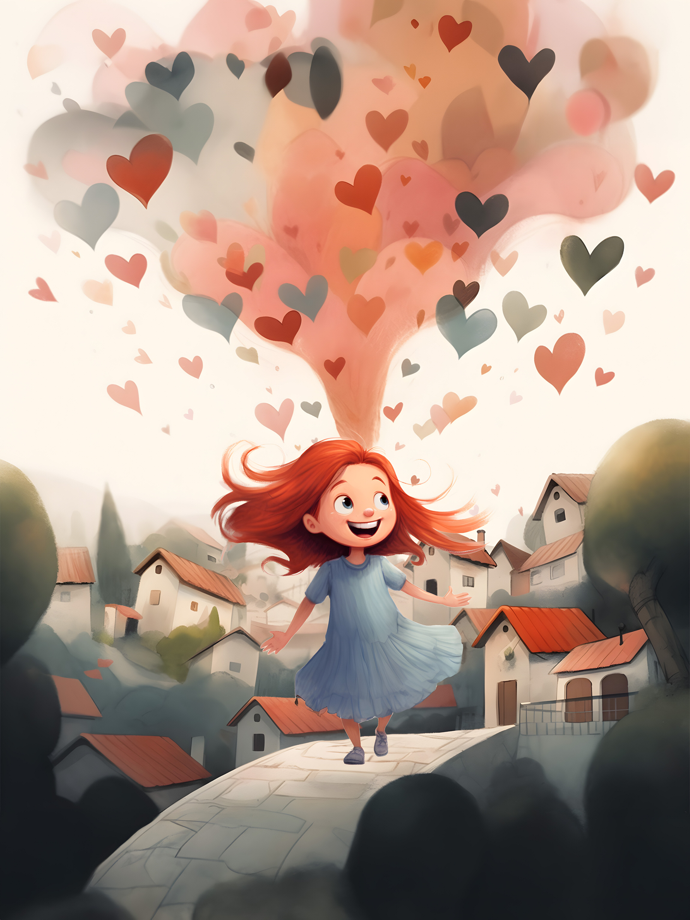 Illustration for page 16 of Lily and the Laughing Unicorn
