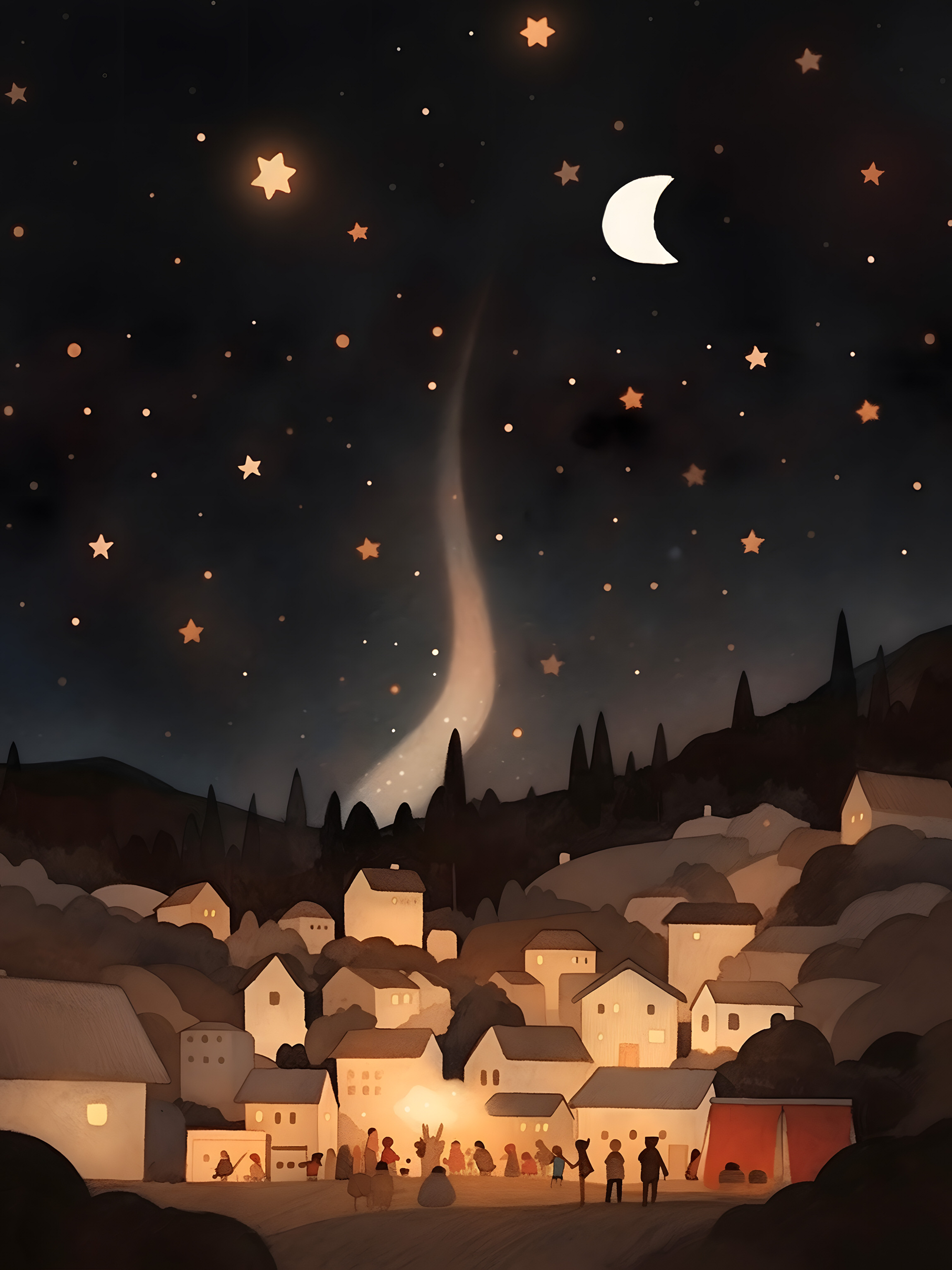 Illustration for page 17 of Lily and the Laughing Unicorn