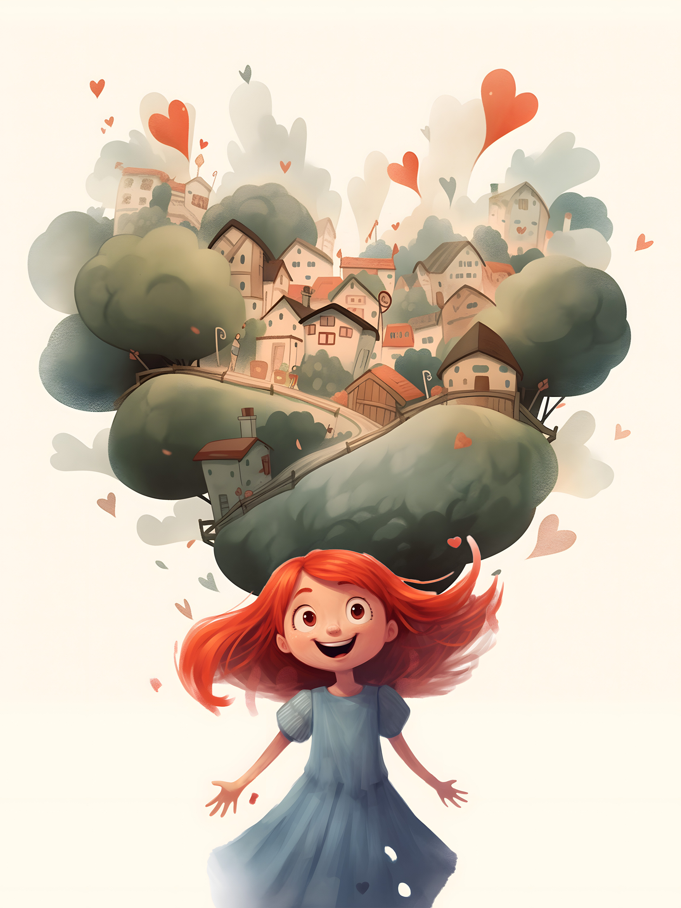 Illustration for page 22 of Lily and the Laughing Unicorn