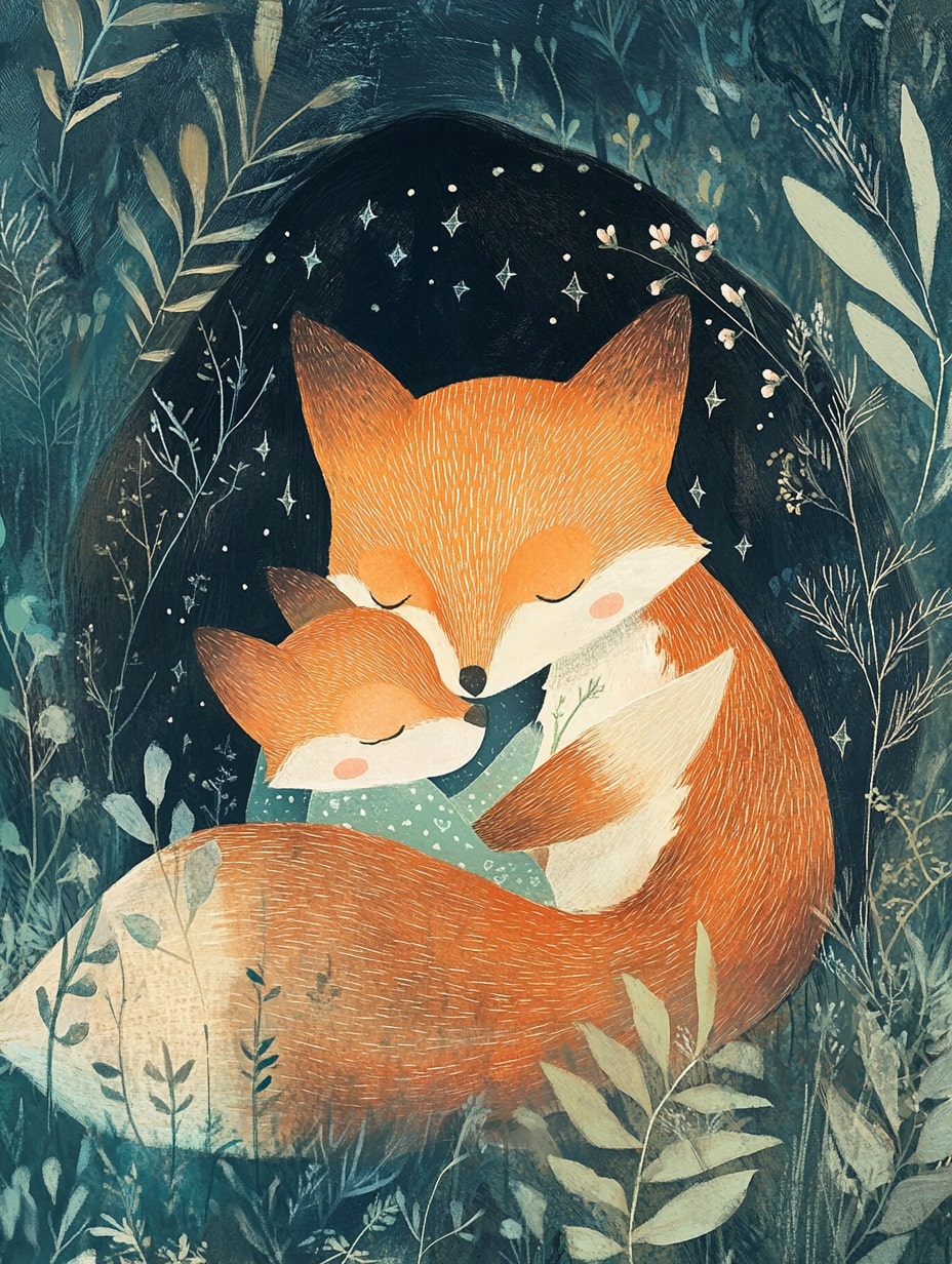 Illustration for page 11 of Luna's Forest Adventure