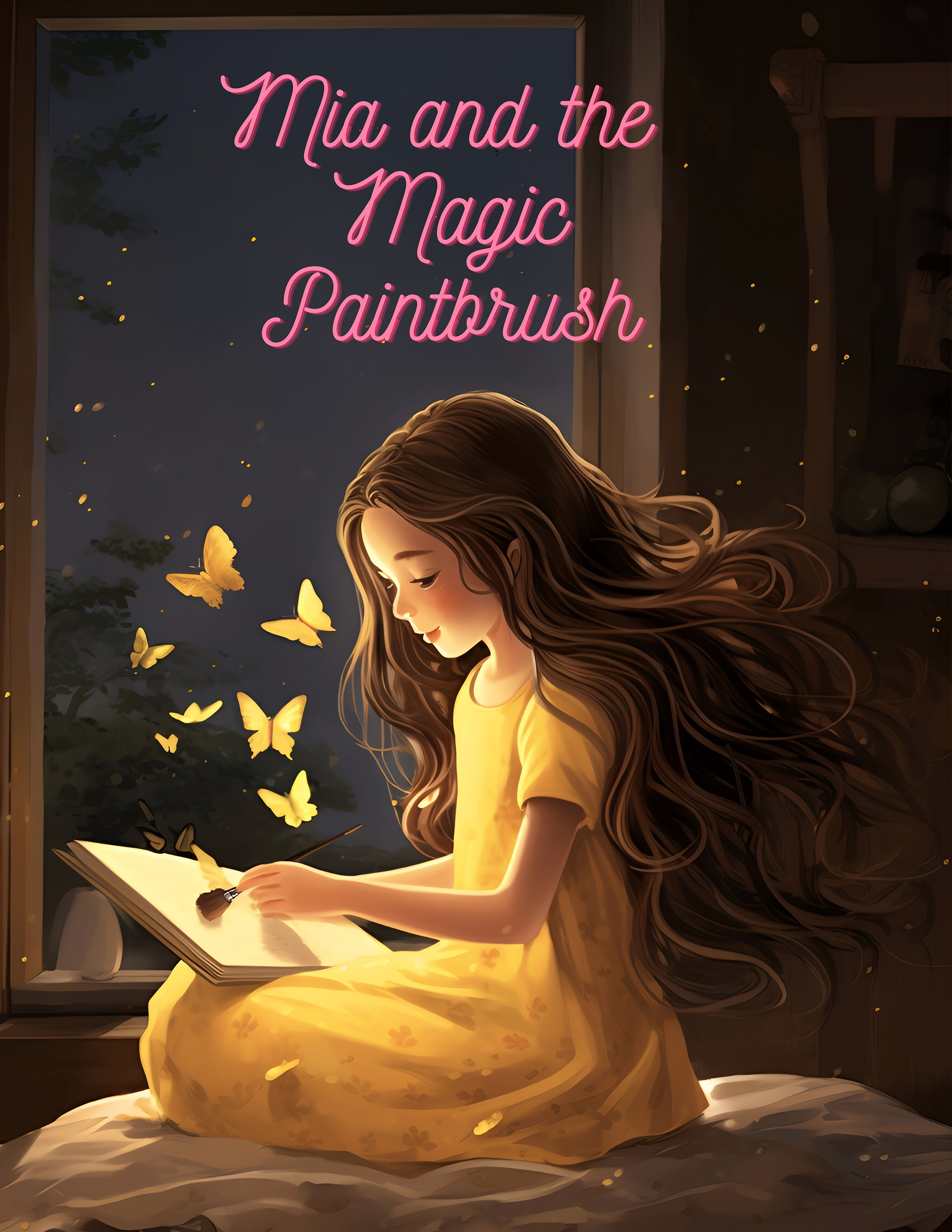 Cover of Mia and the Magic Paintbrush