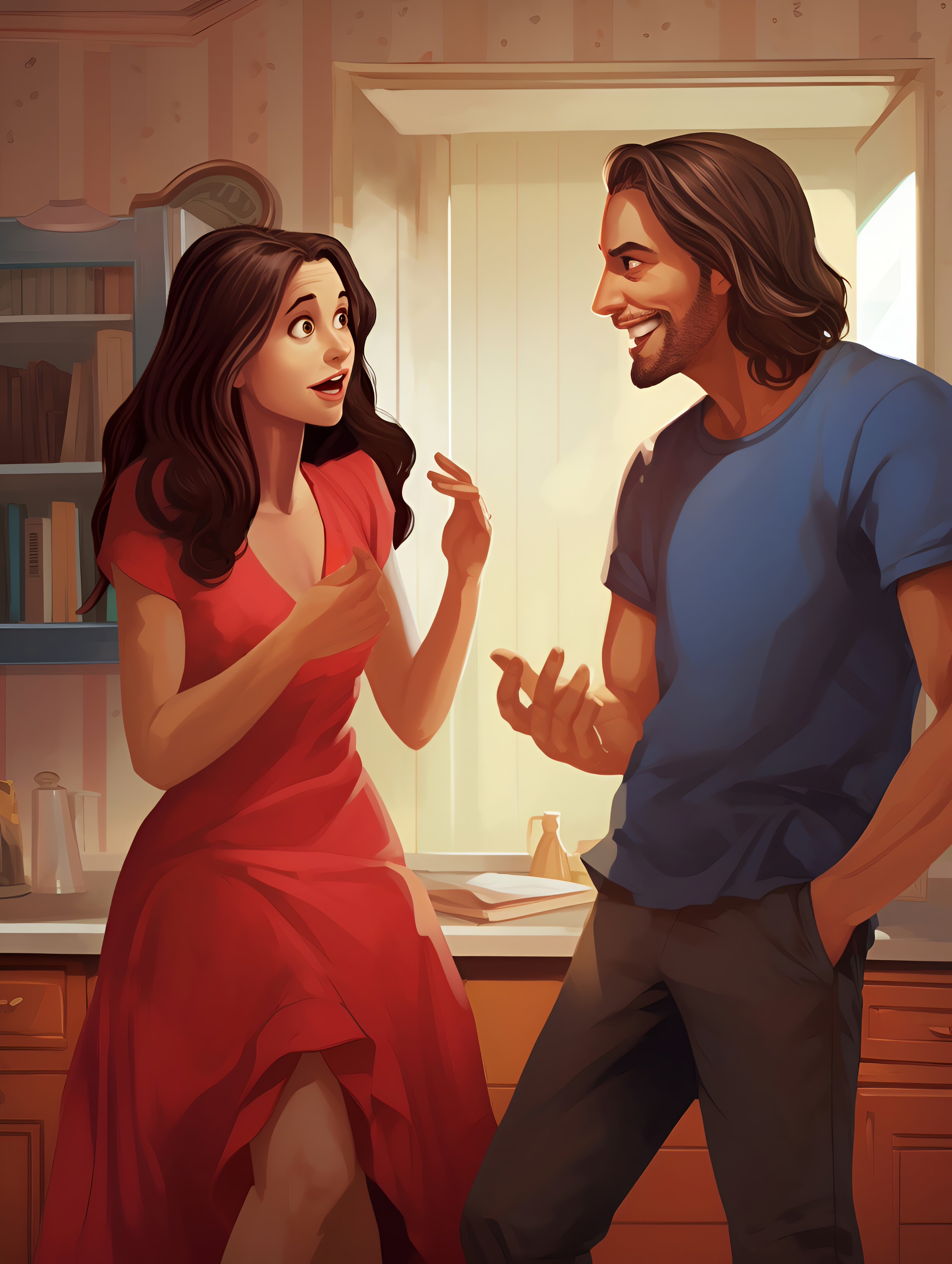 Illustration for page 10 of Mia and the Magic Paintbrush