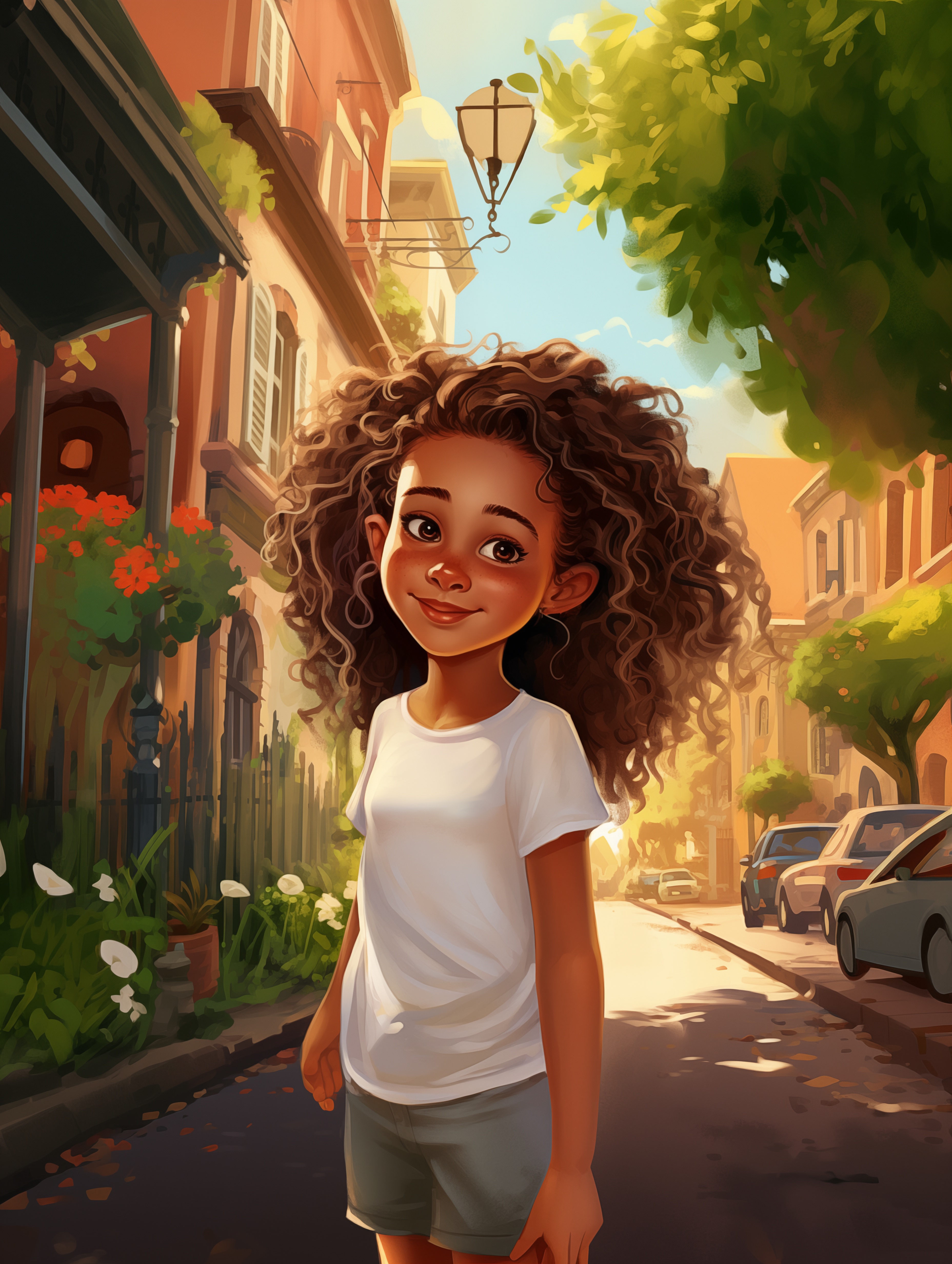 Illustration for page 1 of Super Shonda