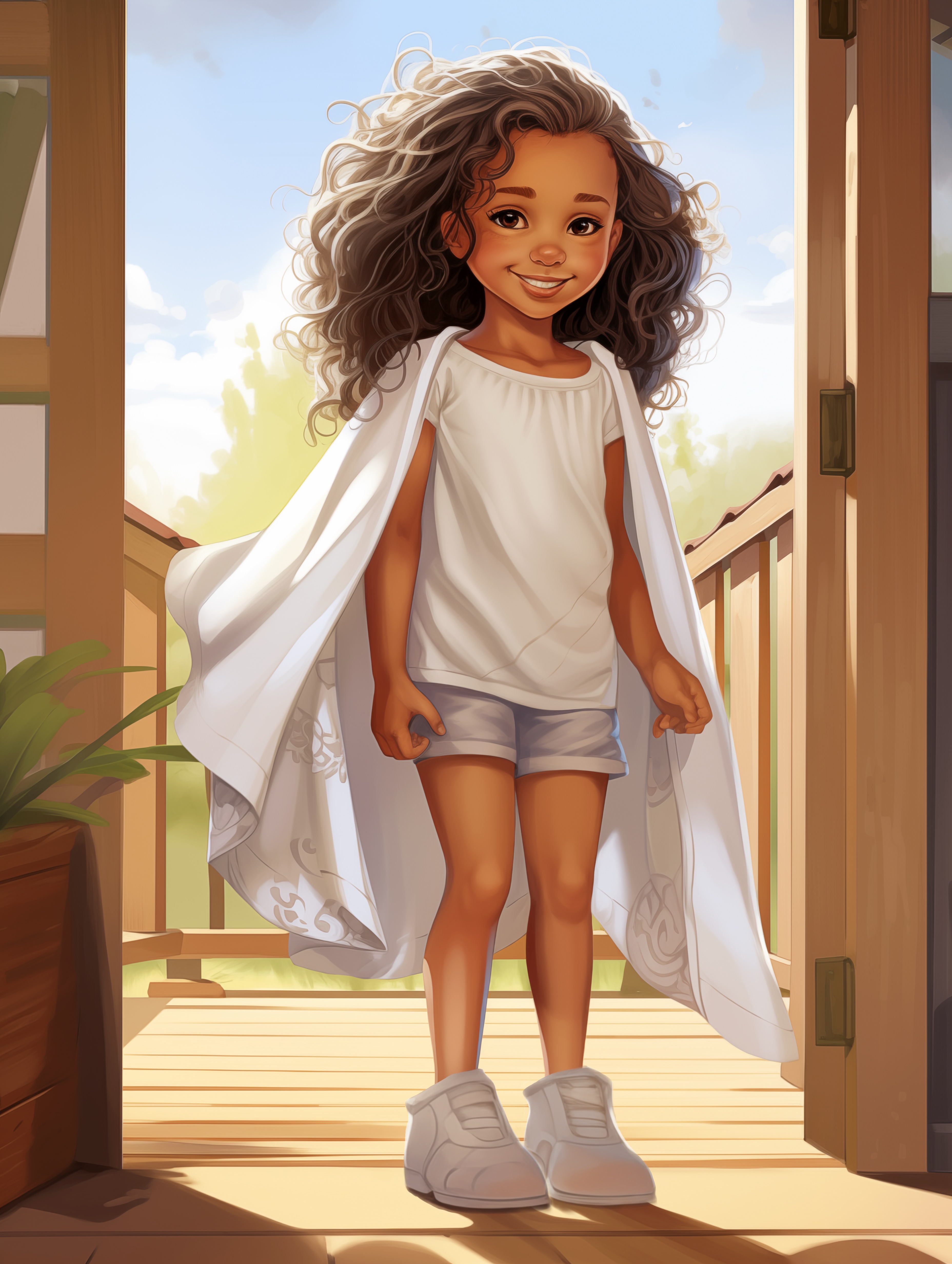 Illustration for page 2 of Super Shonda