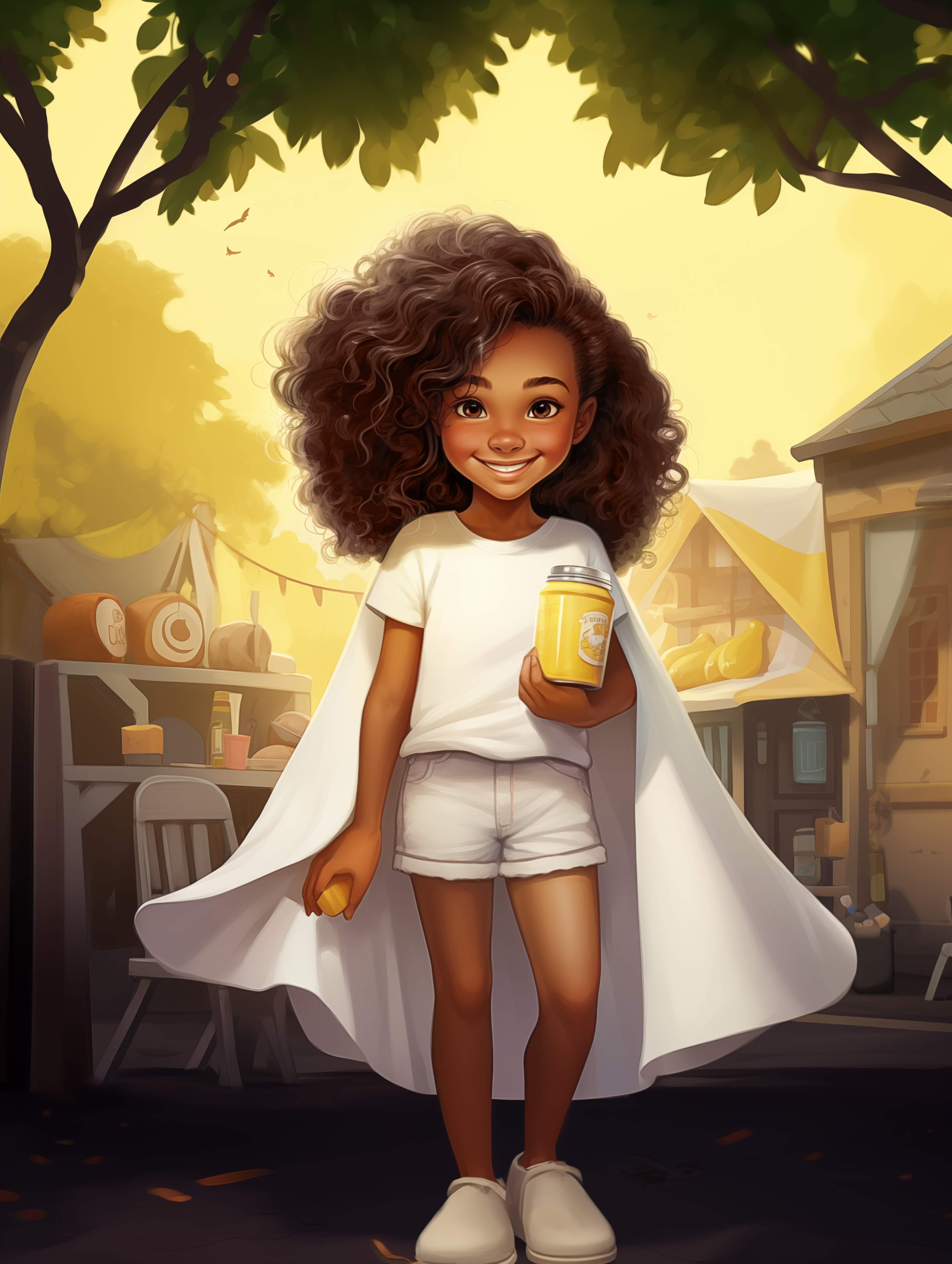 Illustration for page 6 of Super Shonda