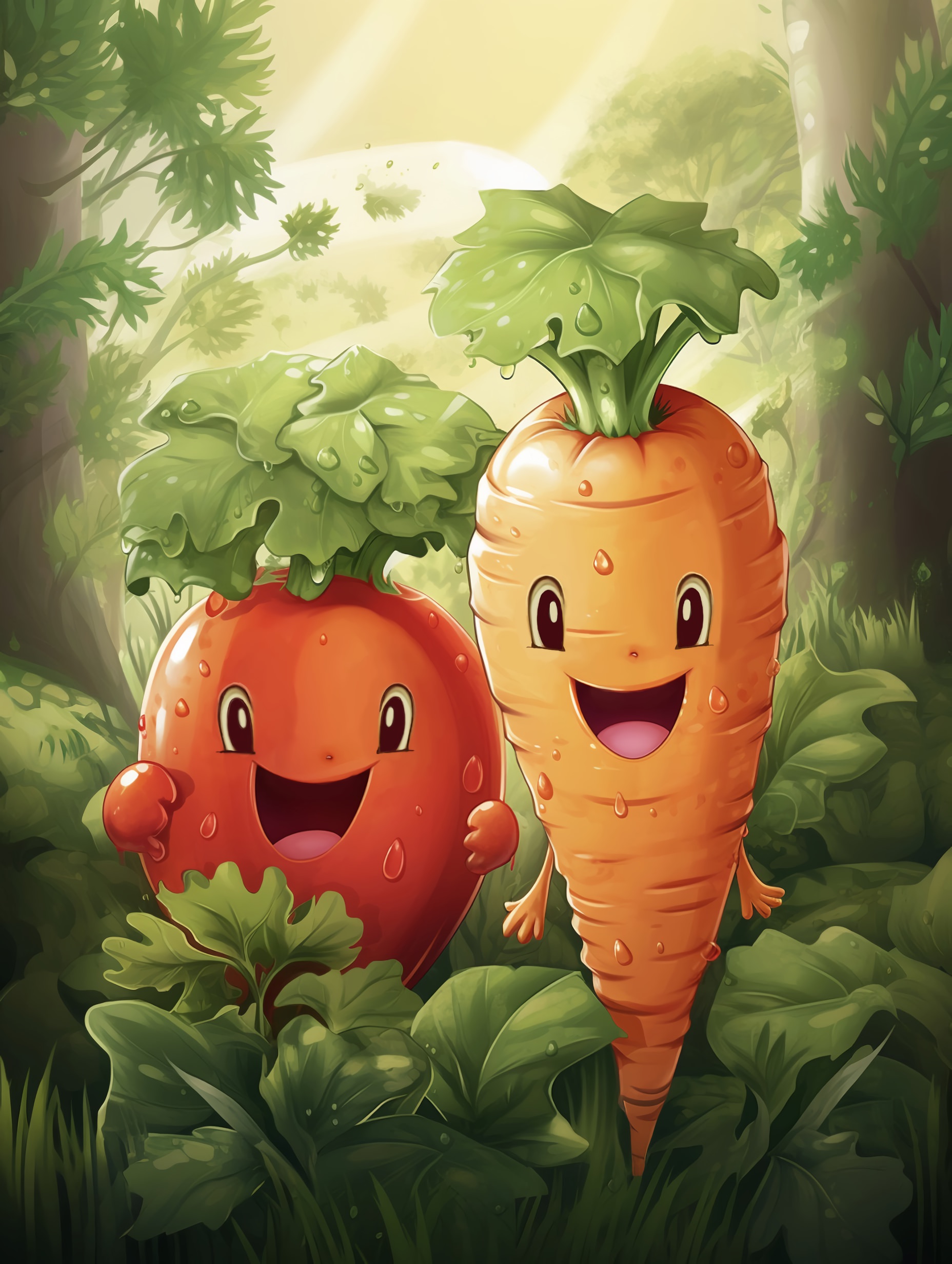 Illustration for page 2 of The Incredible Edible Adventures of Colin Cauliflower