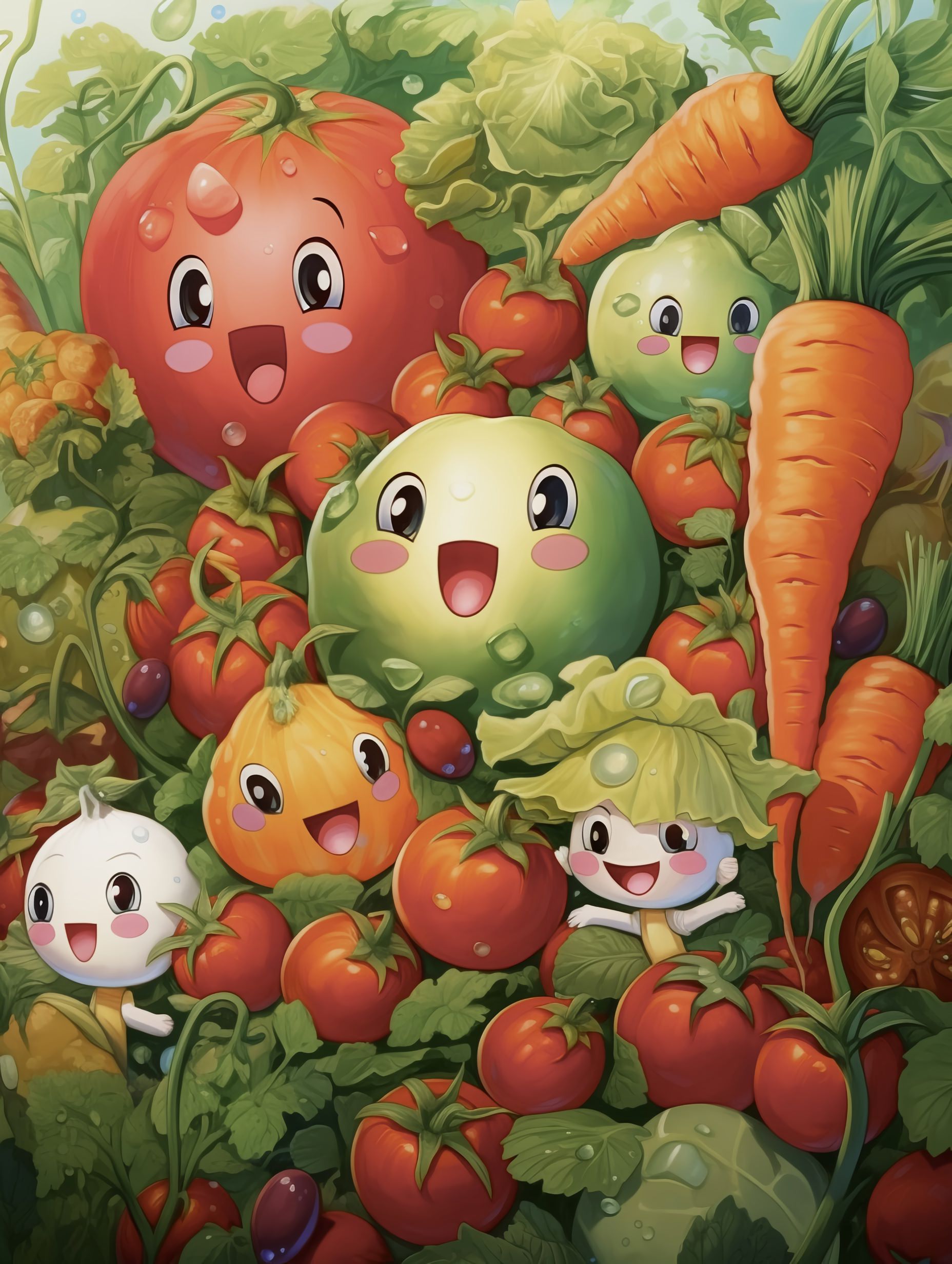 Illustration for page 8 of The Incredible Edible Adventures of Colin Cauliflower