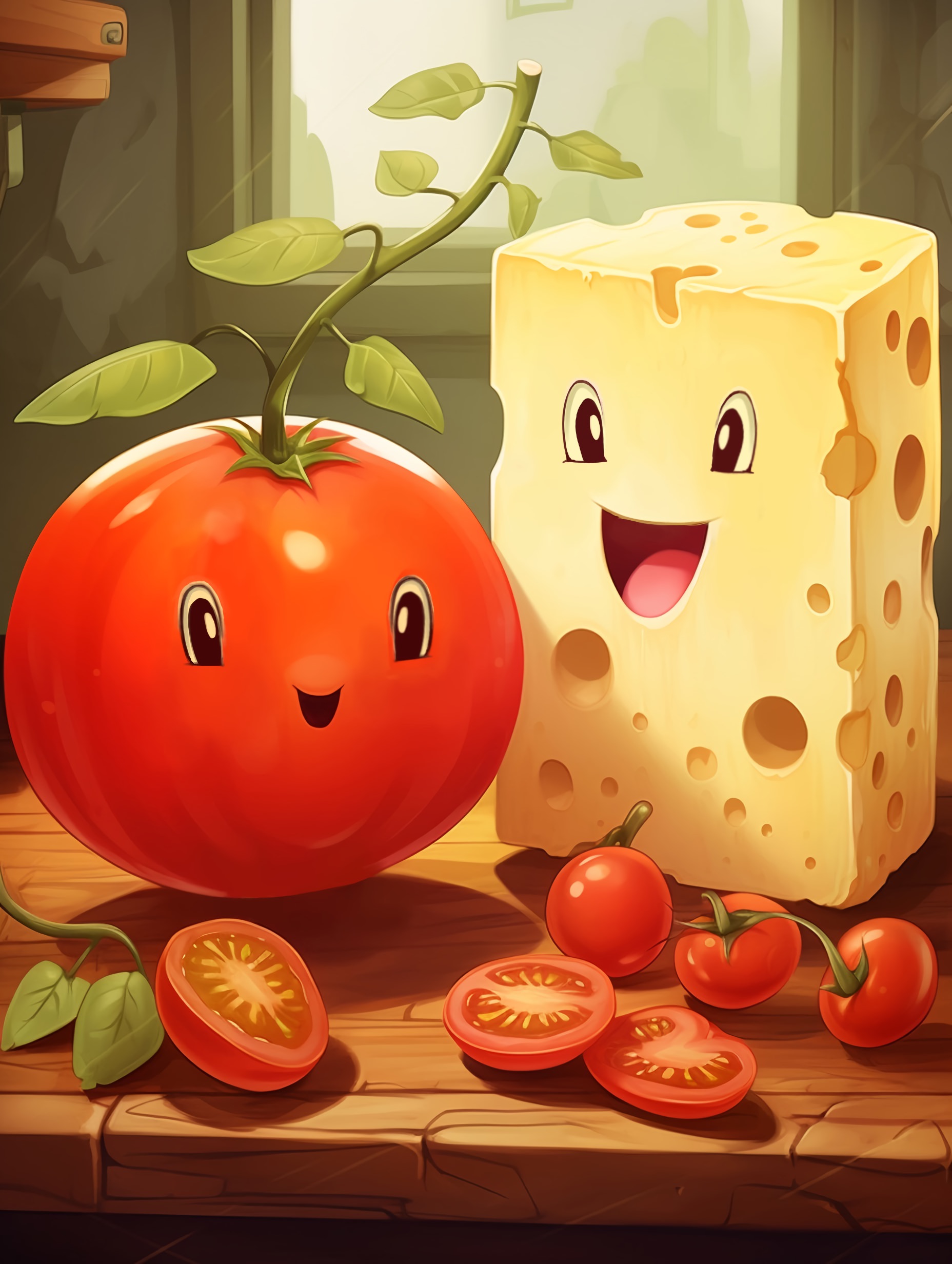 Illustration for page 9 of The Incredible Edible Adventures of Colin Cauliflower