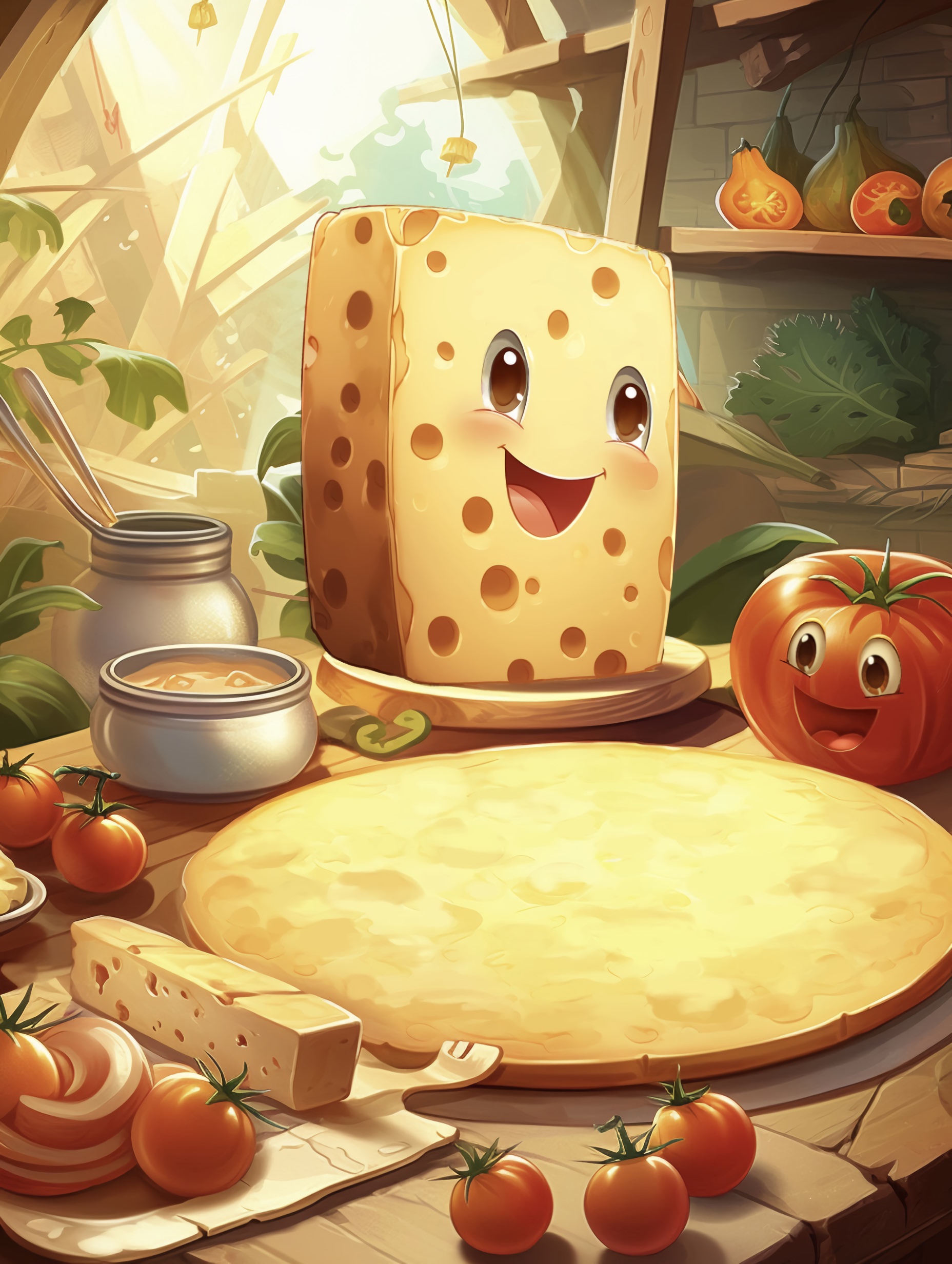Illustration for page 10 of The Incredible Edible Adventures of Colin Cauliflower