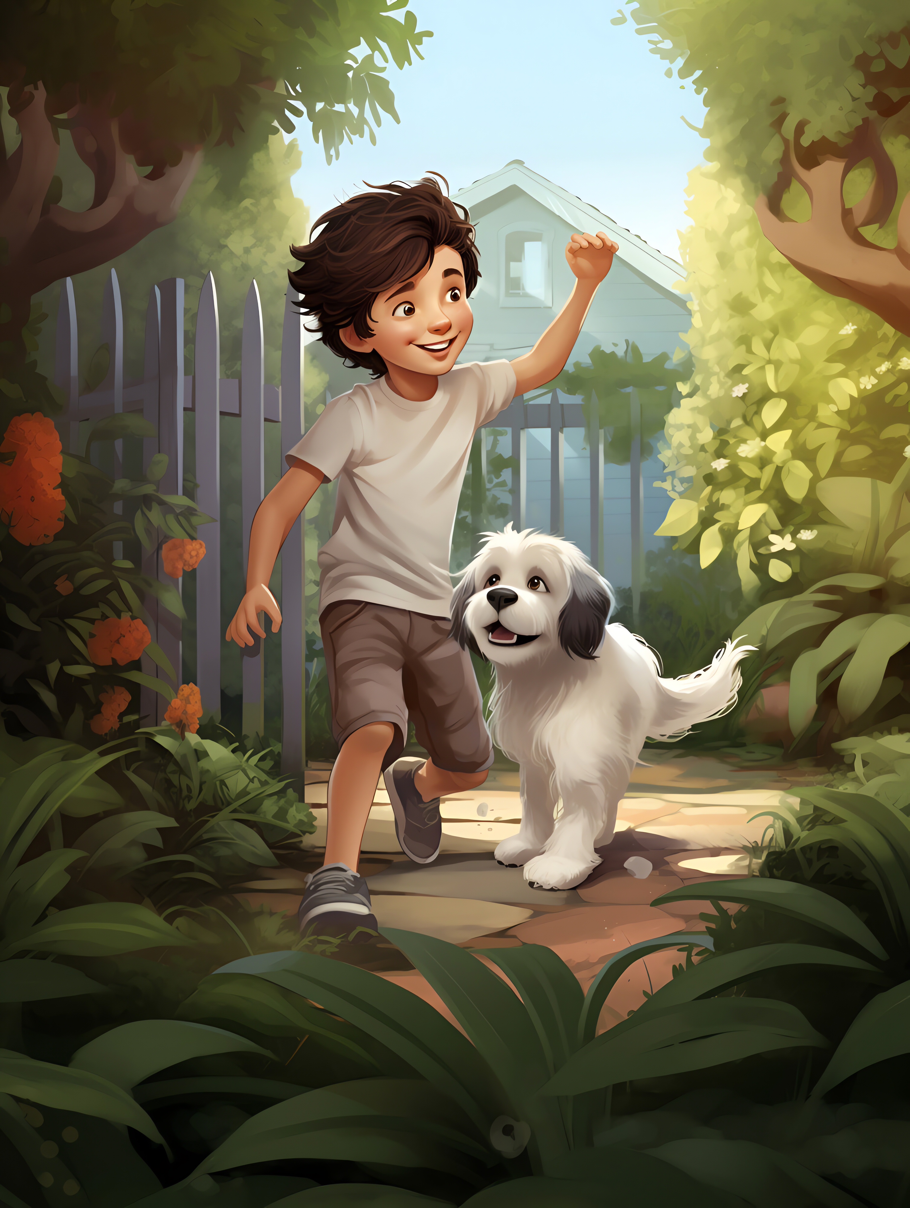 Illustration for page 24 of Tim and the Time Machine