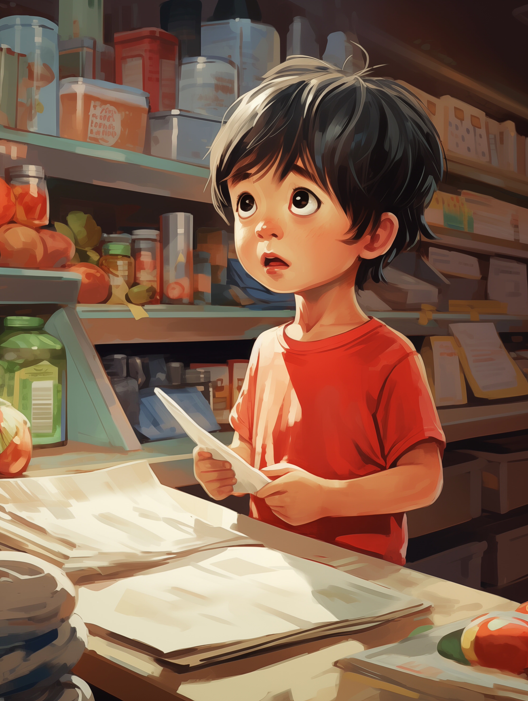 Illustration for page 13 of Where's Mumma?