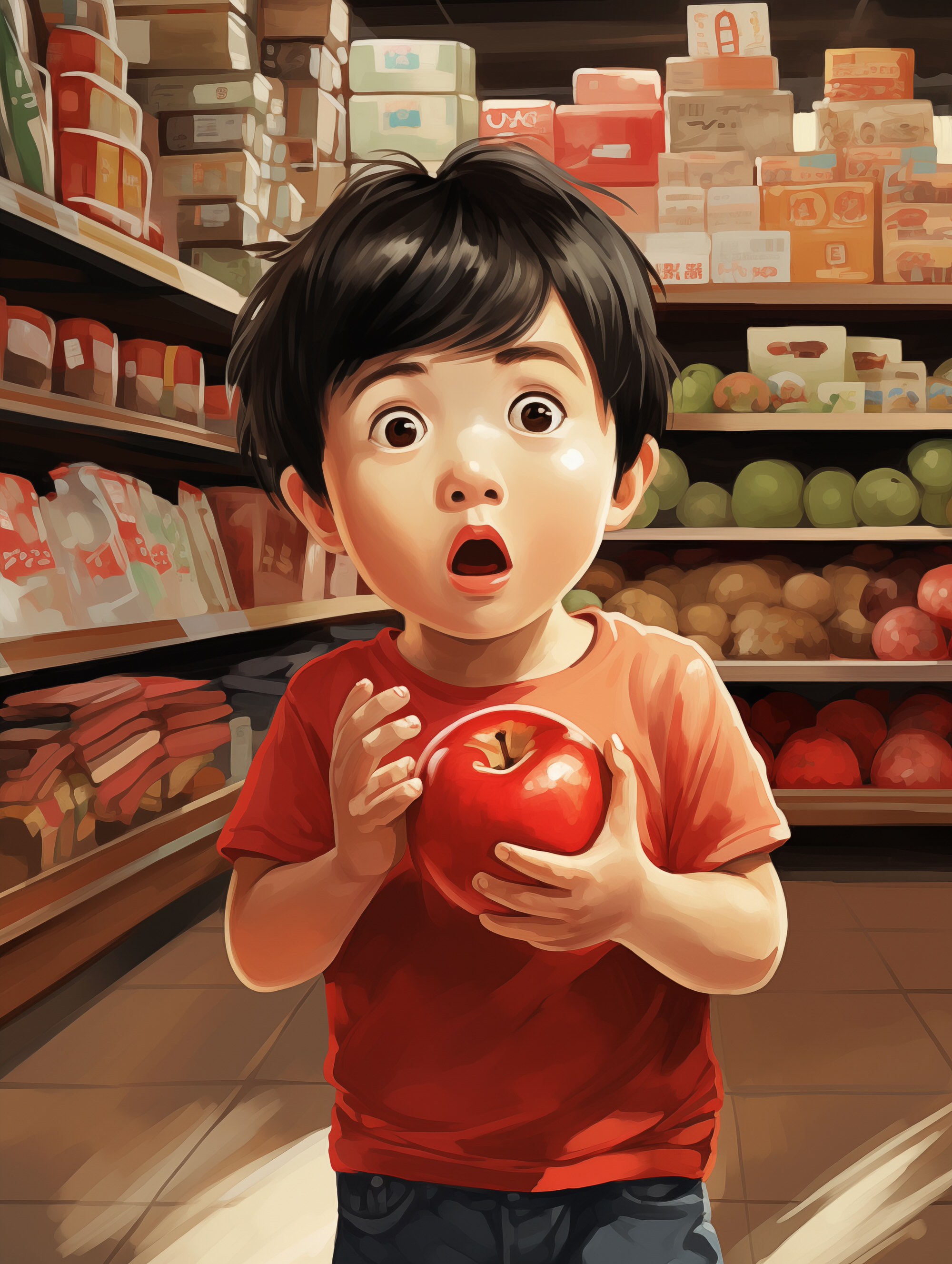 Illustration for page 3 of Where's Mumma?
