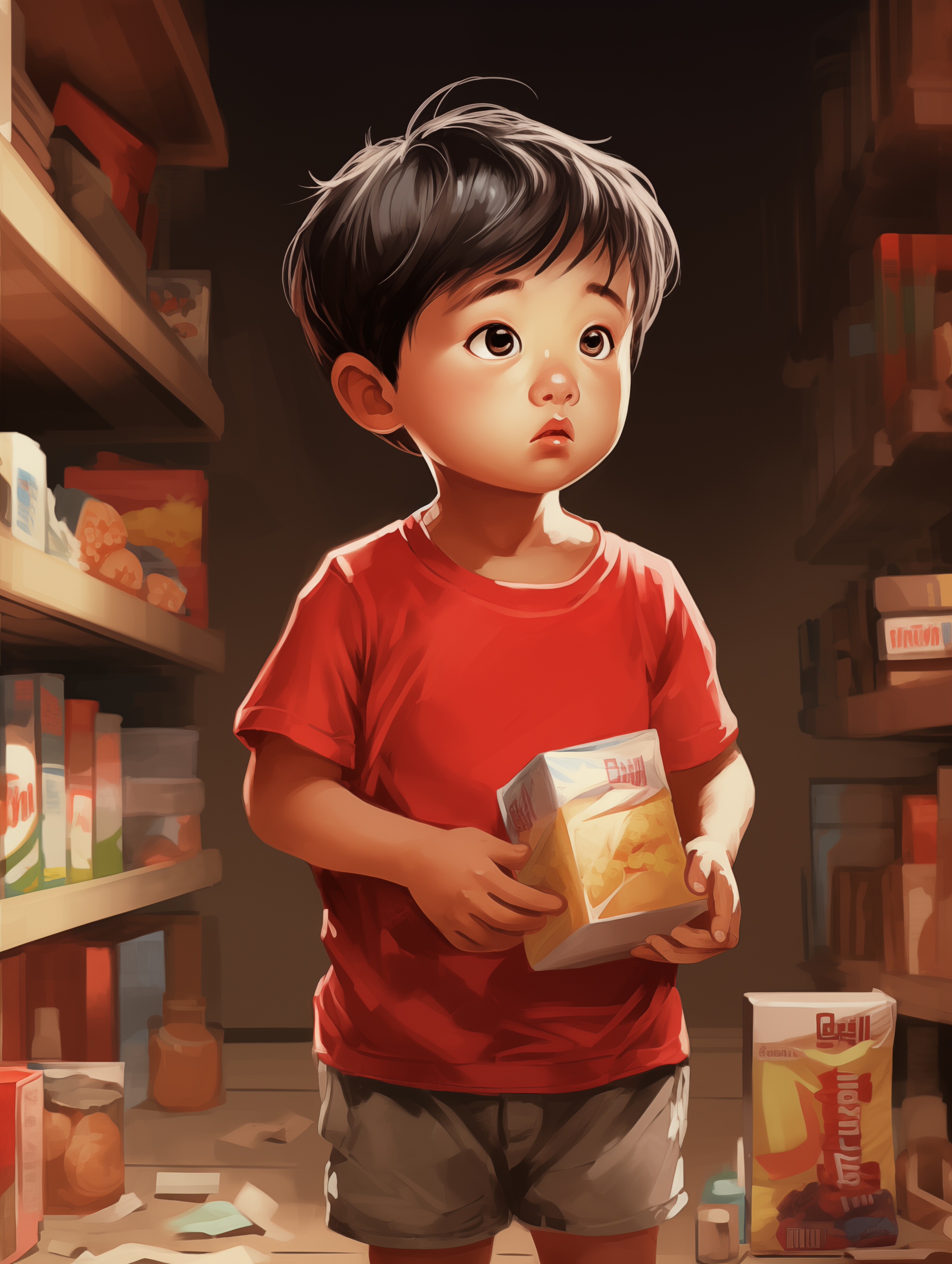 Illustration for page 9 of Where's Mumma?