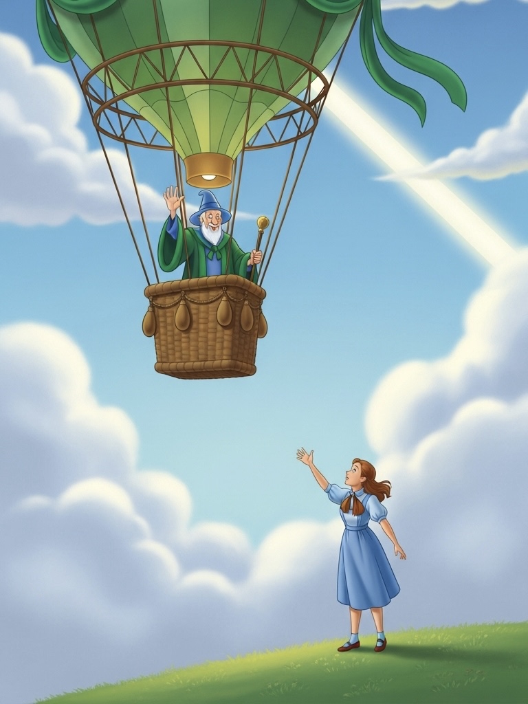 Illustration for page 20 of Wizard of Oz