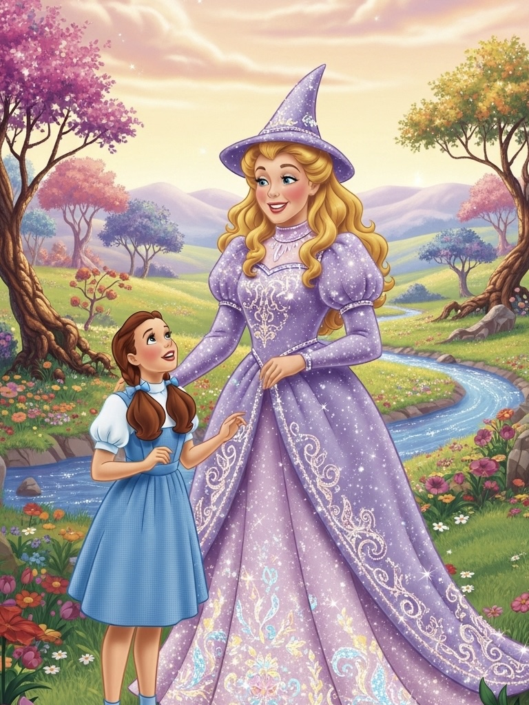 Illustration for page 5 of Wizard of Oz