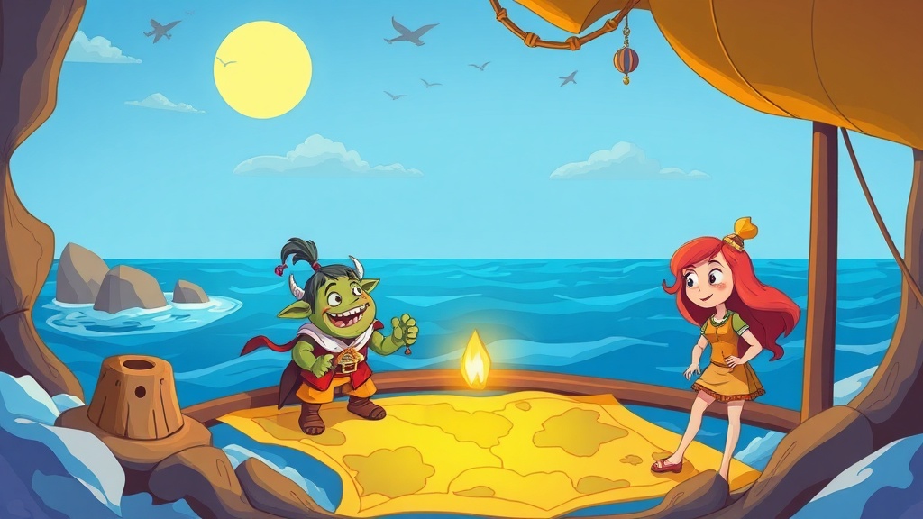 The Shifting Sea Map