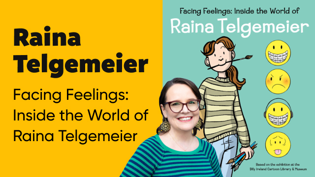 Author event with Raina Telgemeier reading Facing Feelings: Inside the World of Raina Telgemeier