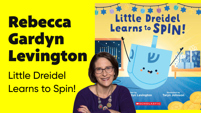 Author event with Rebecca Gardyn Levington reading Little Dreidel Learns to Spin!