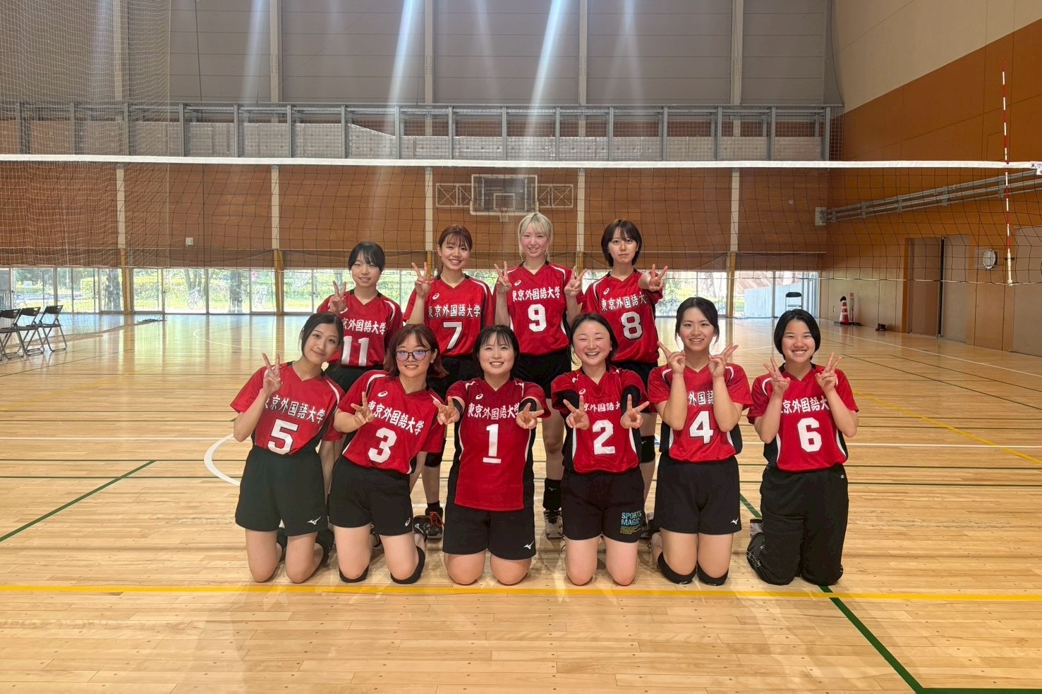 女子バレーボール部