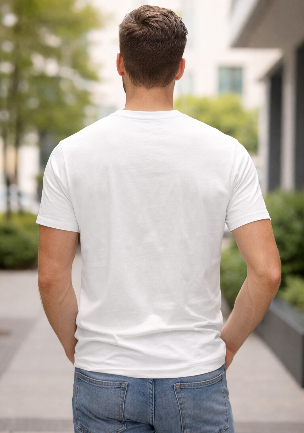 Your Focus Determines Dream" Motivational White T-Shirt 2