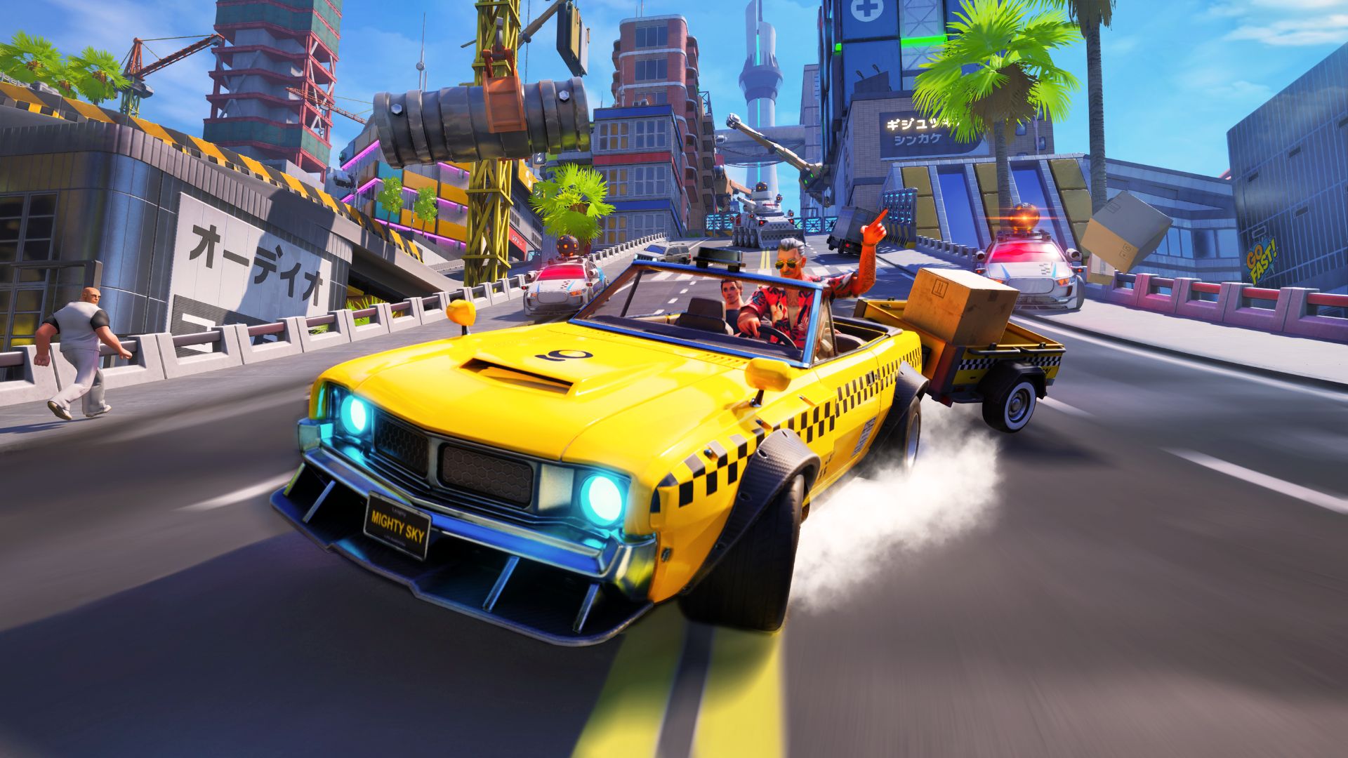 Taxi Chaos 2 gameplay screenshot