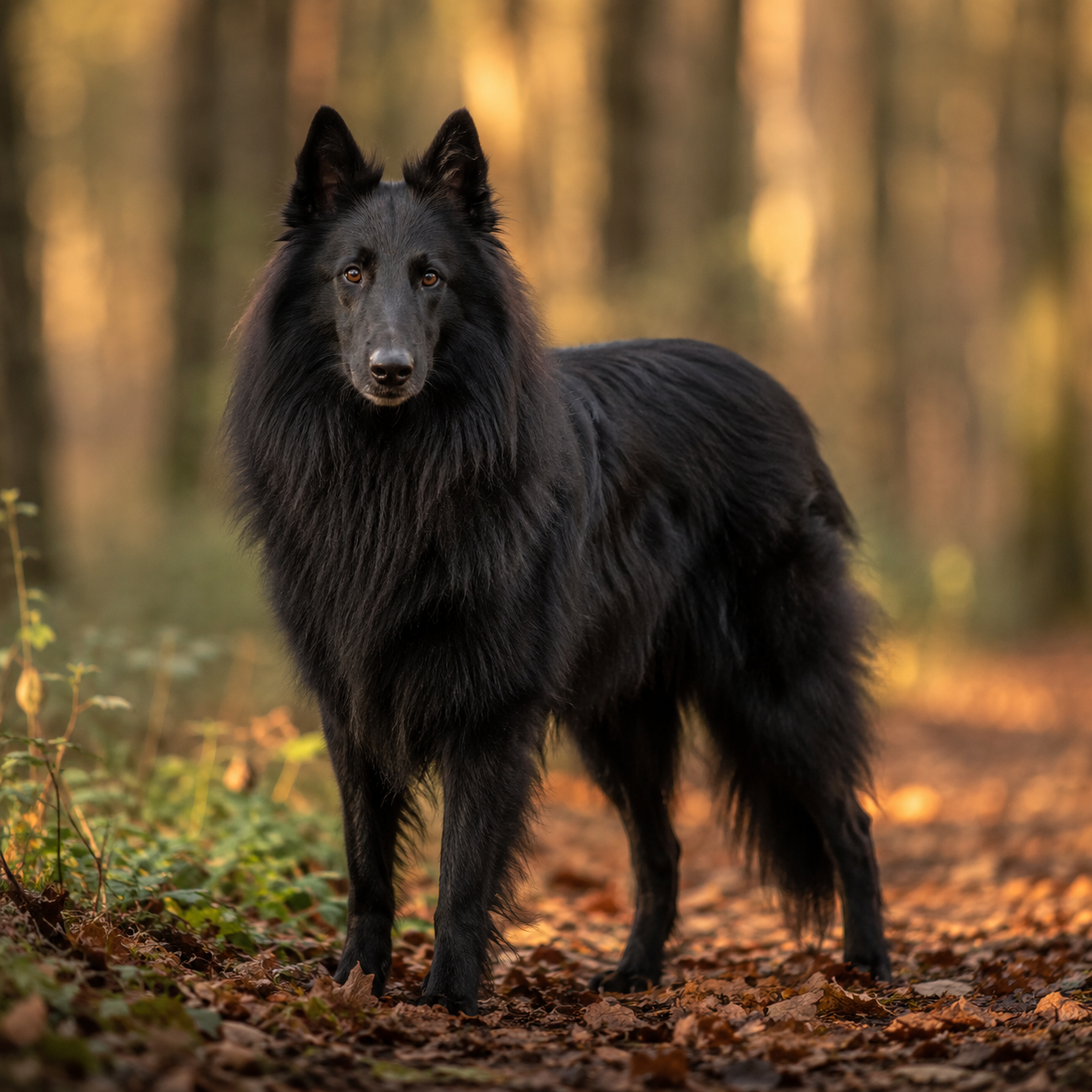Chien de race Berger Belge Groenendael