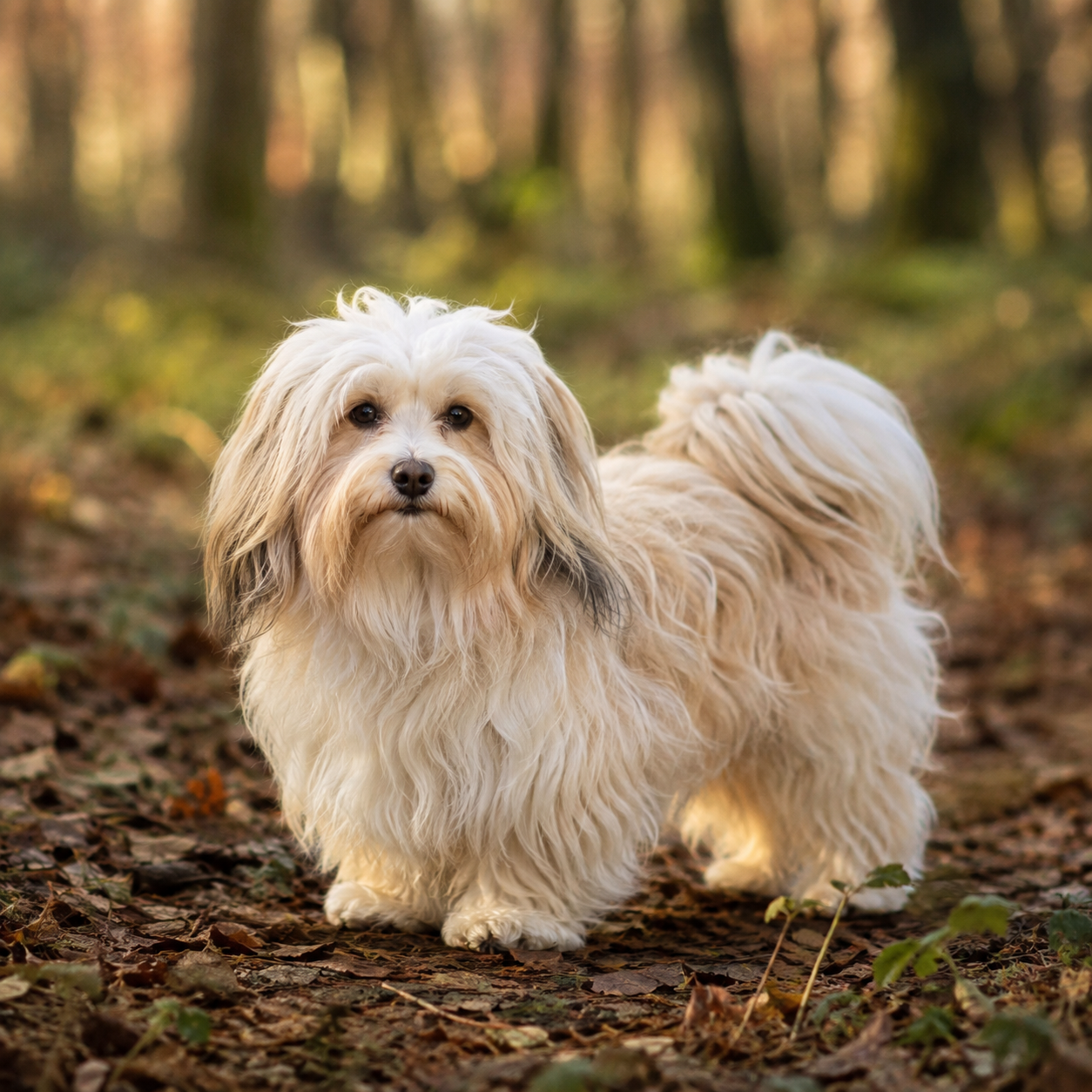 Chien de race Bichon Havanais