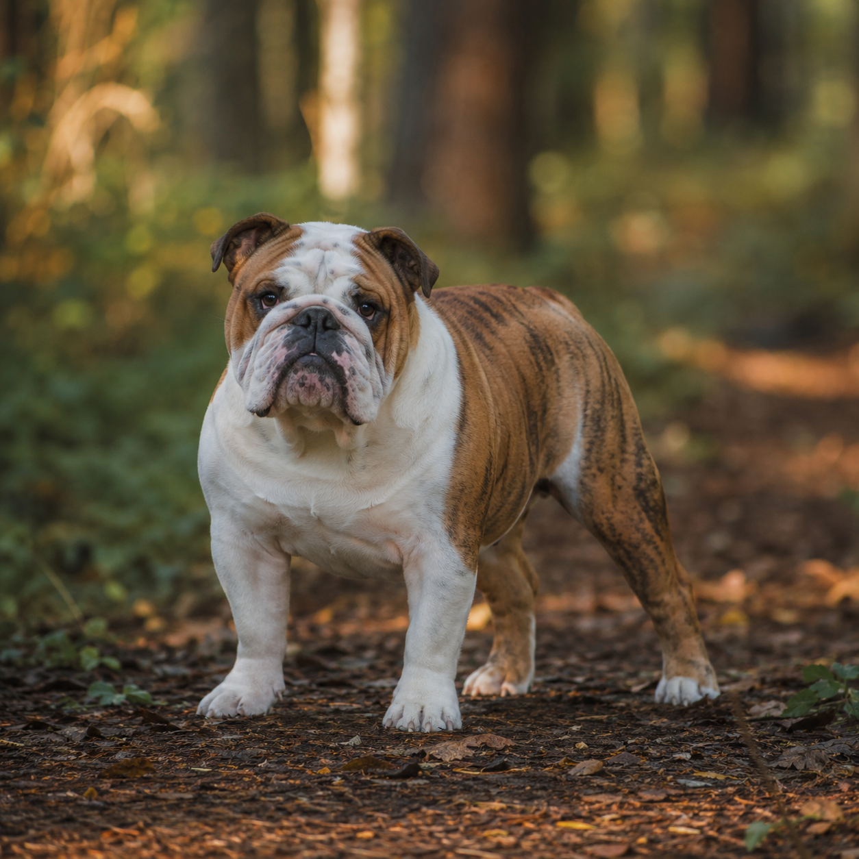 Chien de race Bouledogue anglais
