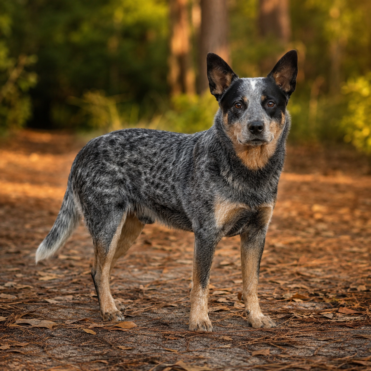 Chien de race Bouvier Australien