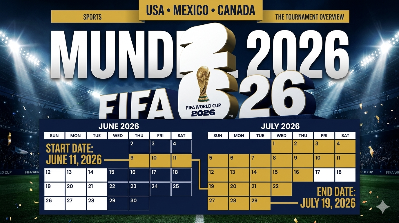Calendario del Mundial 2026