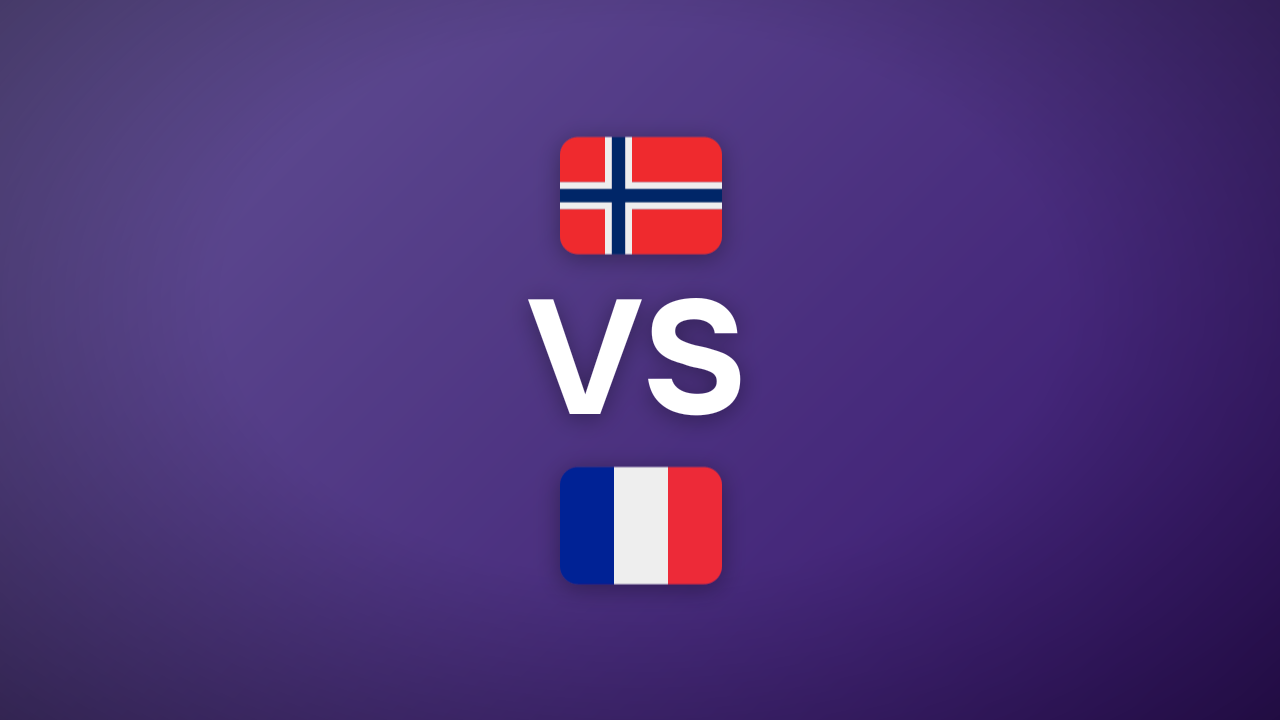 NORUEGA vs FRANCIA ⚽ MBAPPÉ vs HAALAND