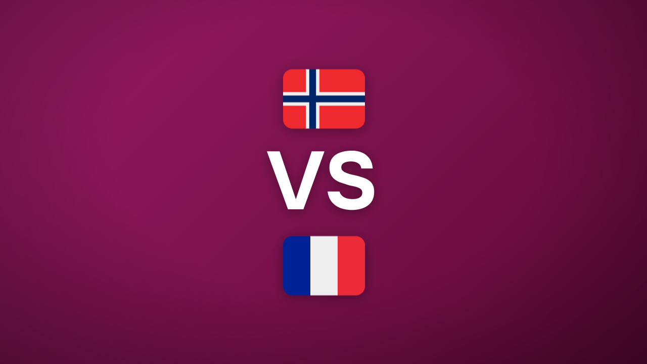 NORUEGA vs FRANCIA EN VIVO - DEFINICIÓN GRUPO I
