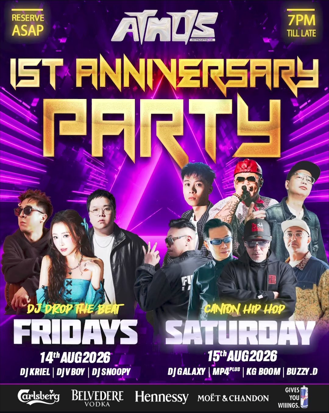 Atmosphere 1st Anniversary