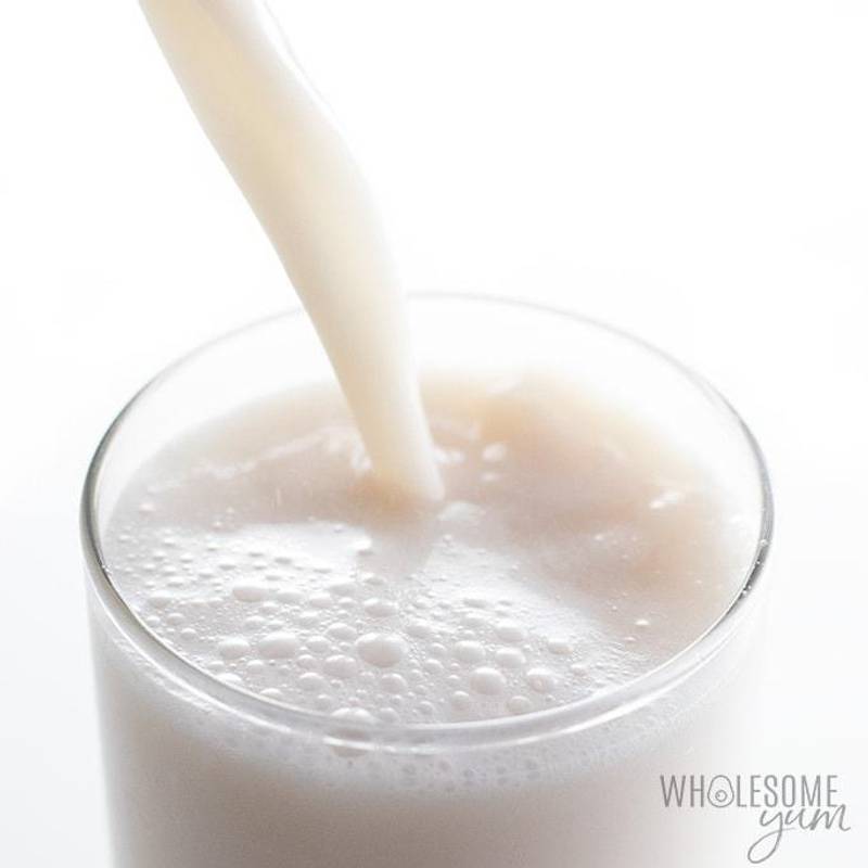Paleo Whole30 Unsweetened Vanilla Almond Milk Recipe