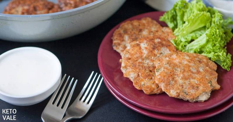 Keto Cheesy Shrimp Fritters
