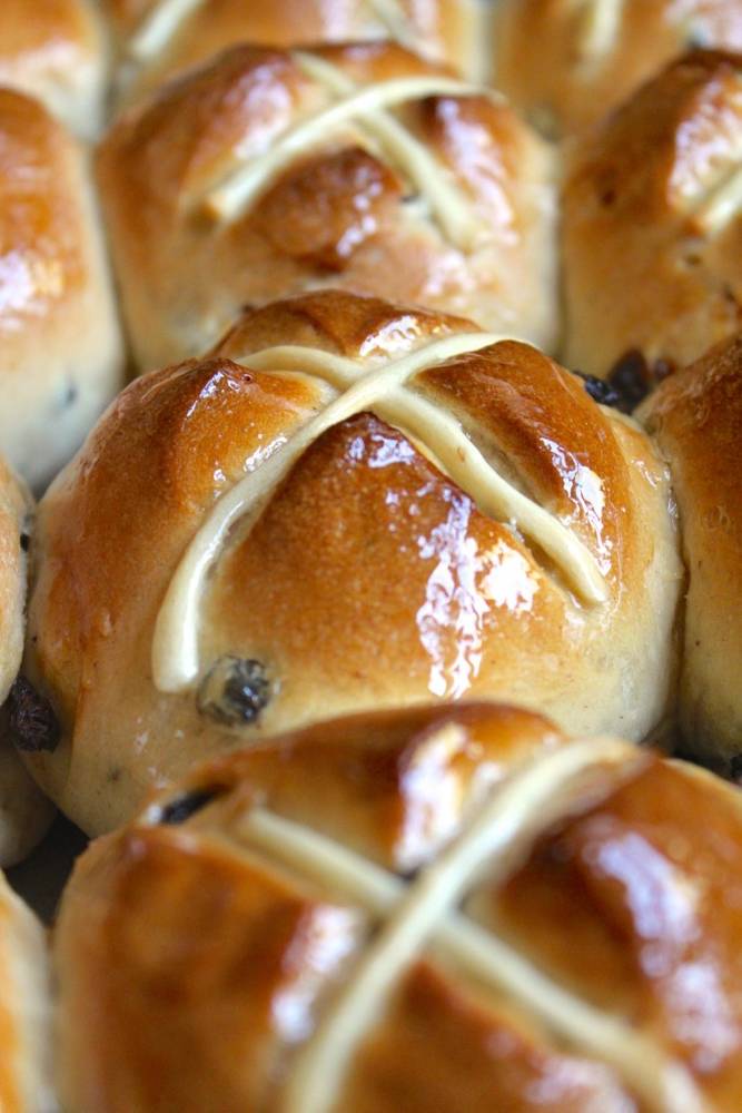 Mrs. Rabbit's Hot Cross Buns Recipe